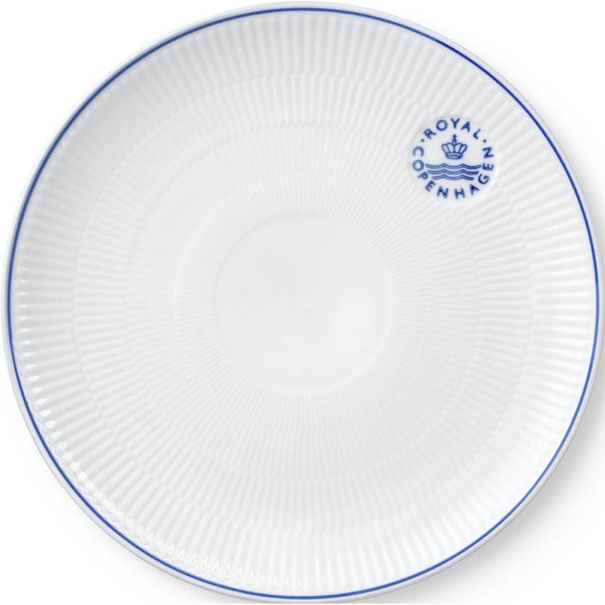 [product_category]-Royal Copenhagen Blueline Coupe Plate, 27 Cm-Royal Copenhagen-5705140737414-1058882-ROY-1