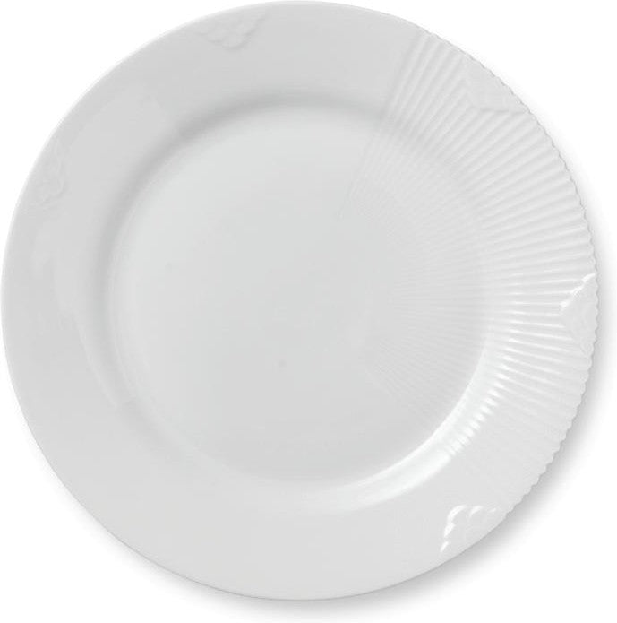 [product_category]-Royal Copenhagen Elements White Plate, 22cm-Royal Copenhagen-5705140230328-1017497-ROY-1