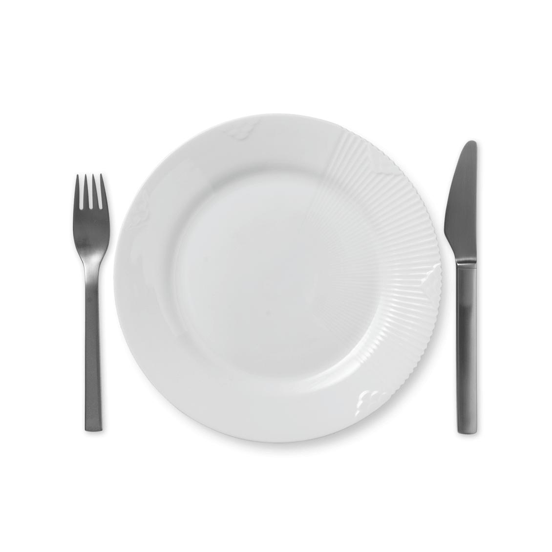 [product_category]-Royal Copenhagen Elements White Plate, 22cm-Royal Copenhagen-5705140230328-1017497-ROY-2