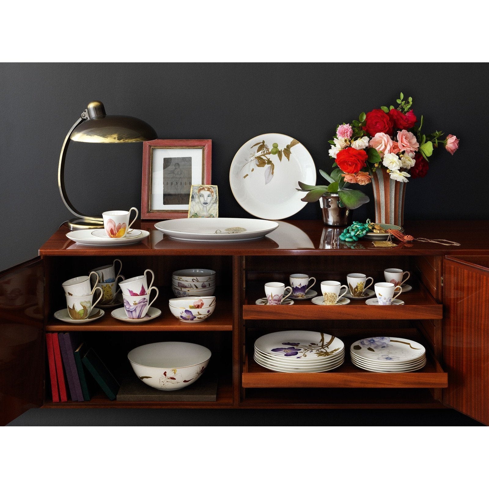 [product_category]-Royal Copenhagen Flora Bowl Magnolia, 50cl-Royal Copenhagen-5705140708100-1017549-ROY-3
