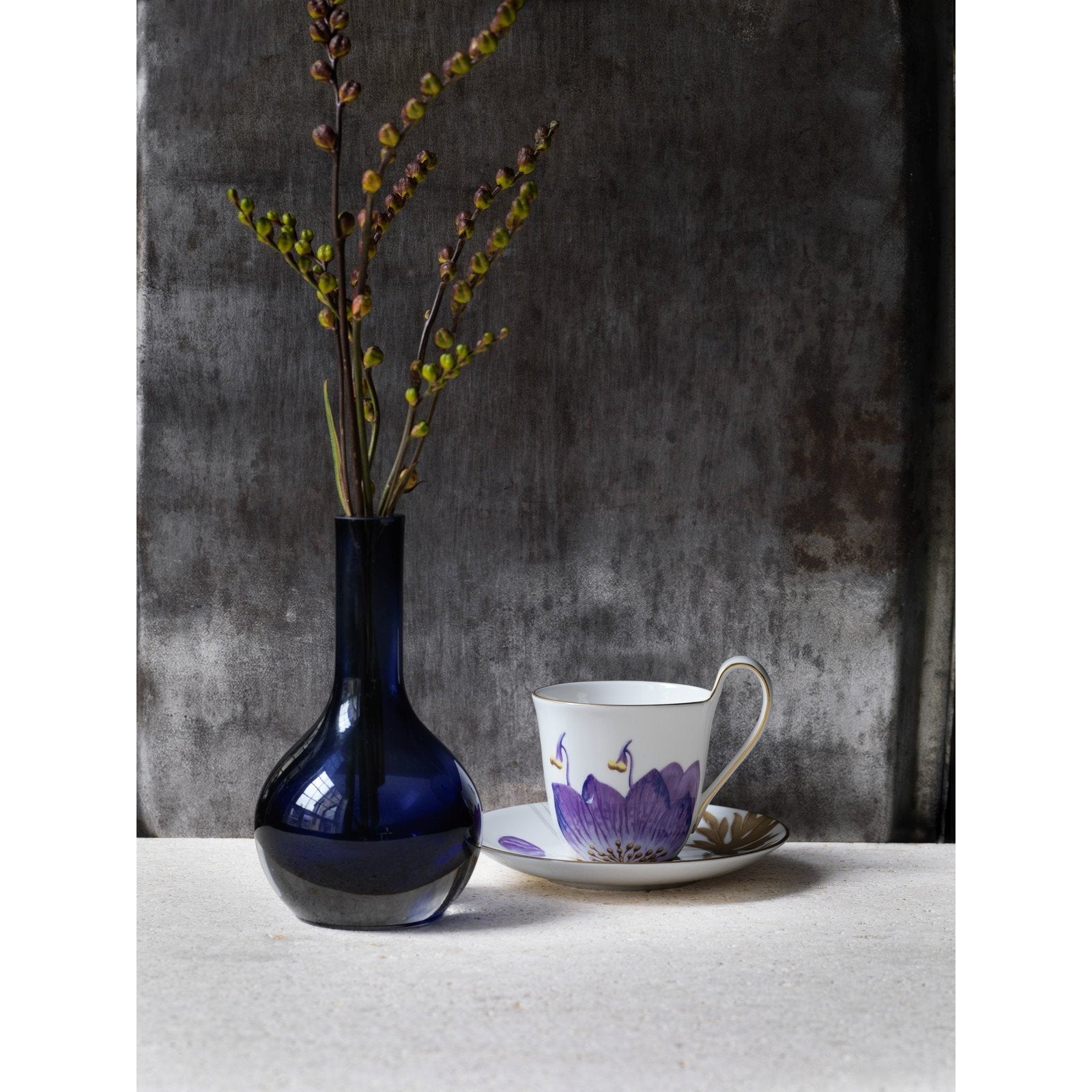 [product_category]-Royal Copenhagen Flora Mug W. Saucer Pansy, 27cl-Royal Copenhagen-5705140704065-1017555-ROY-11