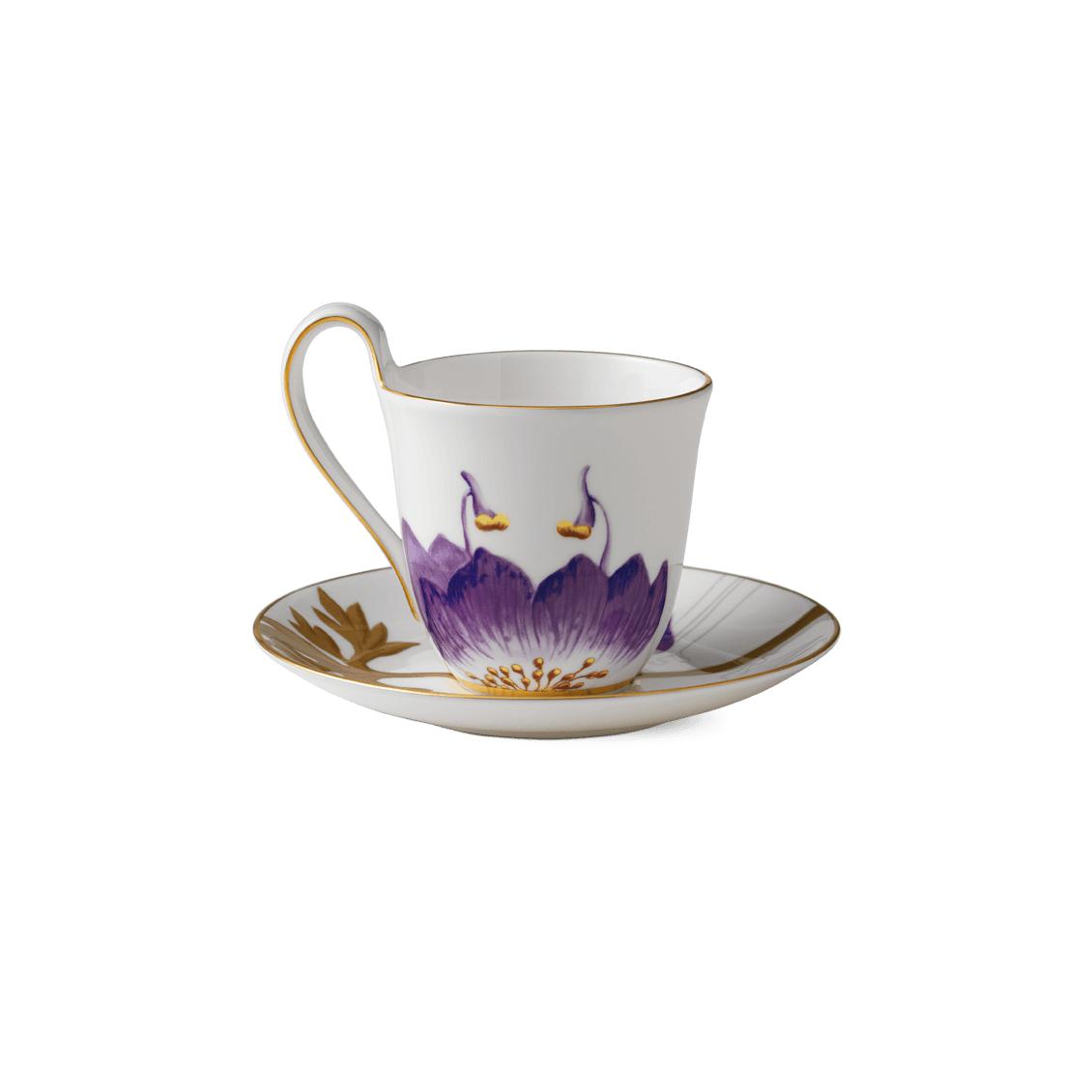[product_category]-Royal Copenhagen Flora Mug W. Saucer Pansy, 27cl-Royal Copenhagen-5705140704065-1017555-ROY-2