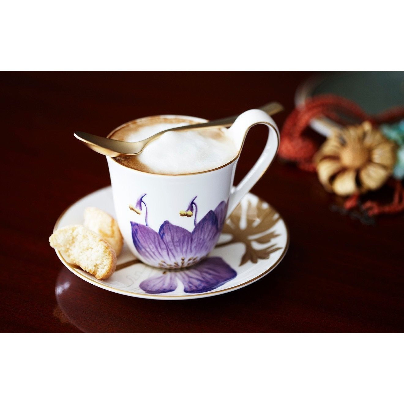 [product_category]-Royal Copenhagen Flora Mug W. Saucer Pansy, 27cl-Royal Copenhagen-5705140704065-1017555-ROY-5