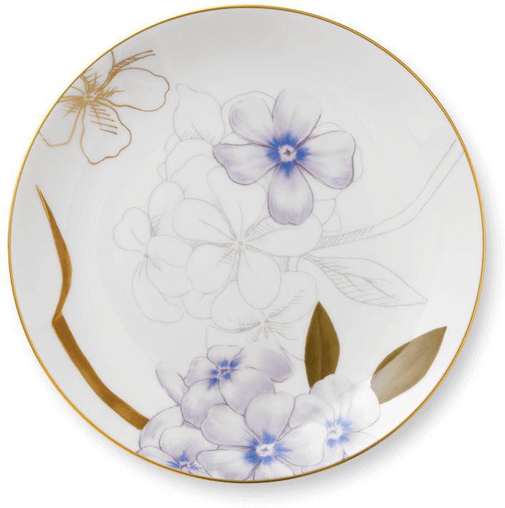 [product_category]-Royal Copenhagen Flora Plate Rhododendron, 22cm-Royal Copenhagen-5705140710097-1017547-ROY-1