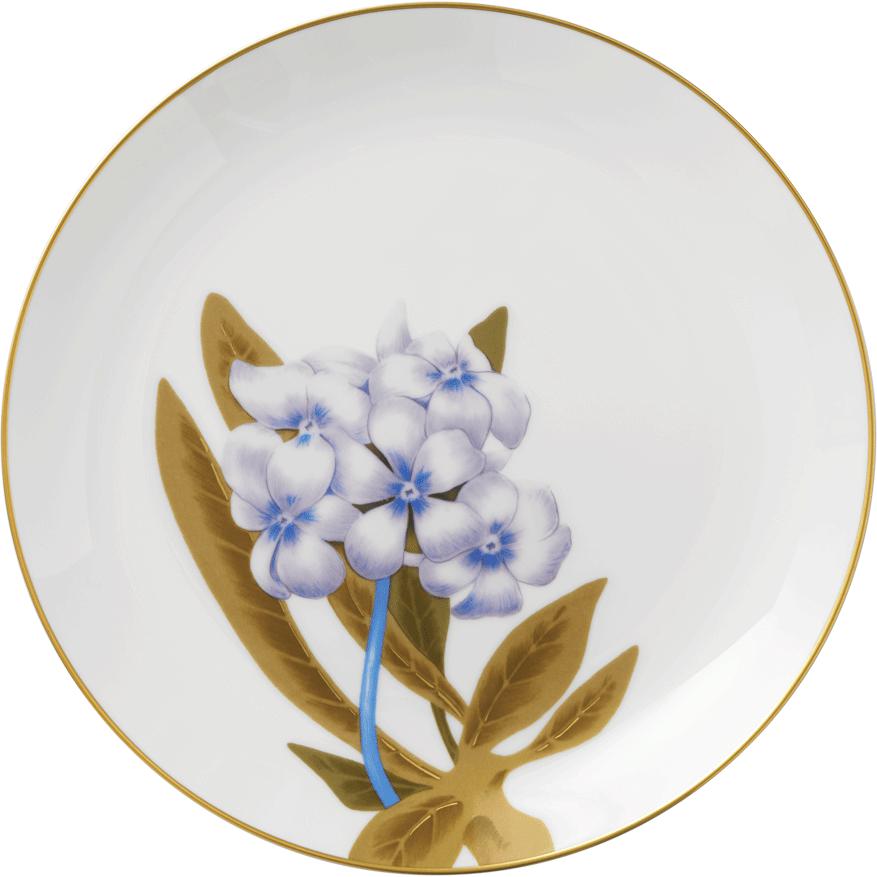 [product_category]-Royal Copenhagen Flora Plate Rhododendron, 27cm-Royal Copenhagen-5705140731337-1025417-ROY-1