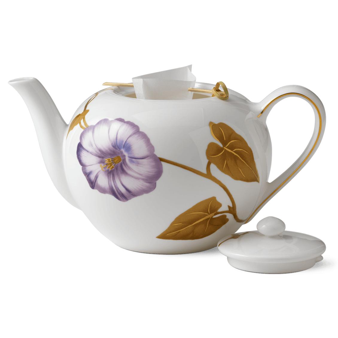 [product_category]-Royal Copenhagen Flora Teapot Morning Glory, 130 Cl-Royal Copenhagen-5705140708315-1017539-ROY-3