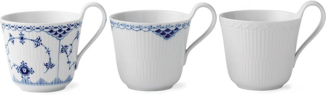[product_category]-Royal Copenhagen Gifts With History Mug Laced Gift Set 33 Cl, 3 Pcs-Royal Copenhagen-5705140732037-1025897-ROY-1