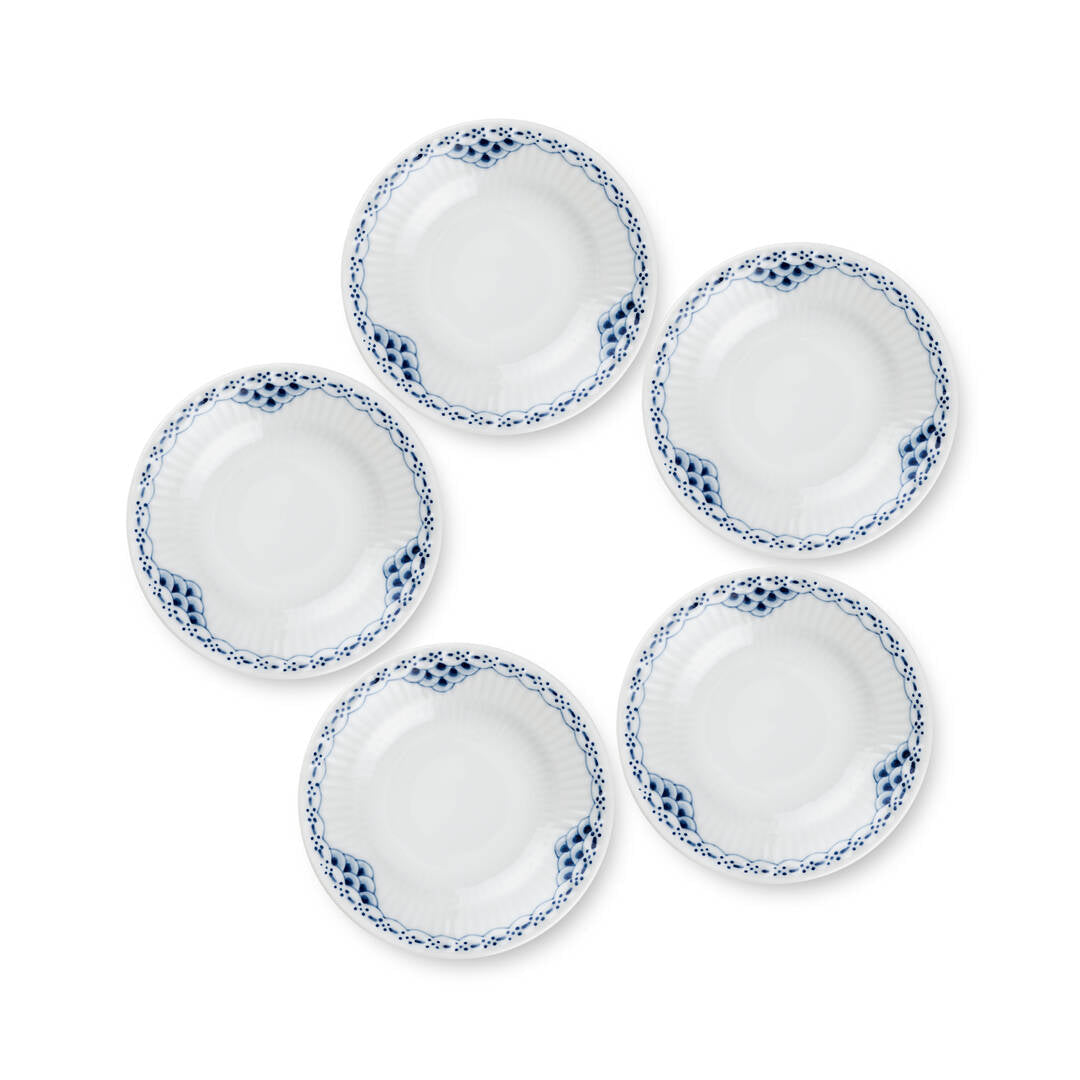[product_category]-Royal Copenhagen Princess Plates 11 Cm, 5 Pieces-Royal Copenhagen-5705140704324-1017245-ROY-6