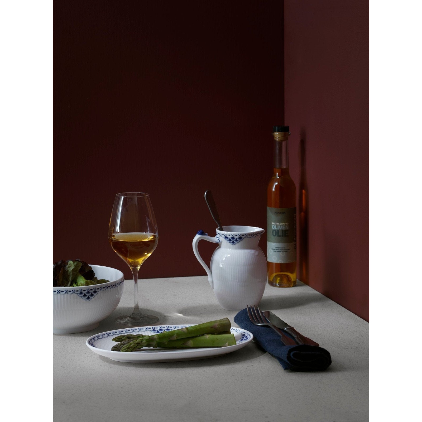 [product_category]-Royal Copenhagen Princess Serving Plate Oval, 23cm-Royal Copenhagen-5705140733584-1028390-ROY-3