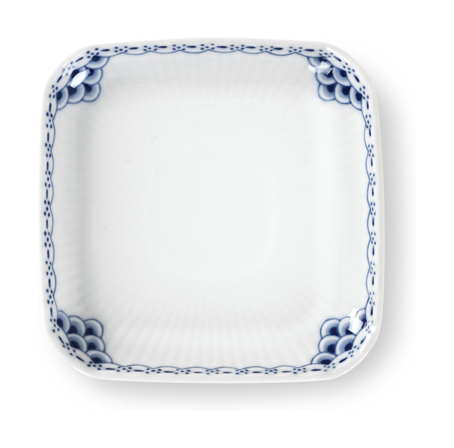 [product_category]-Royal Copenhagen Princess Square Plate 10 Cm-Royal Copenhagen-5705140742500-1066924-ROY-1