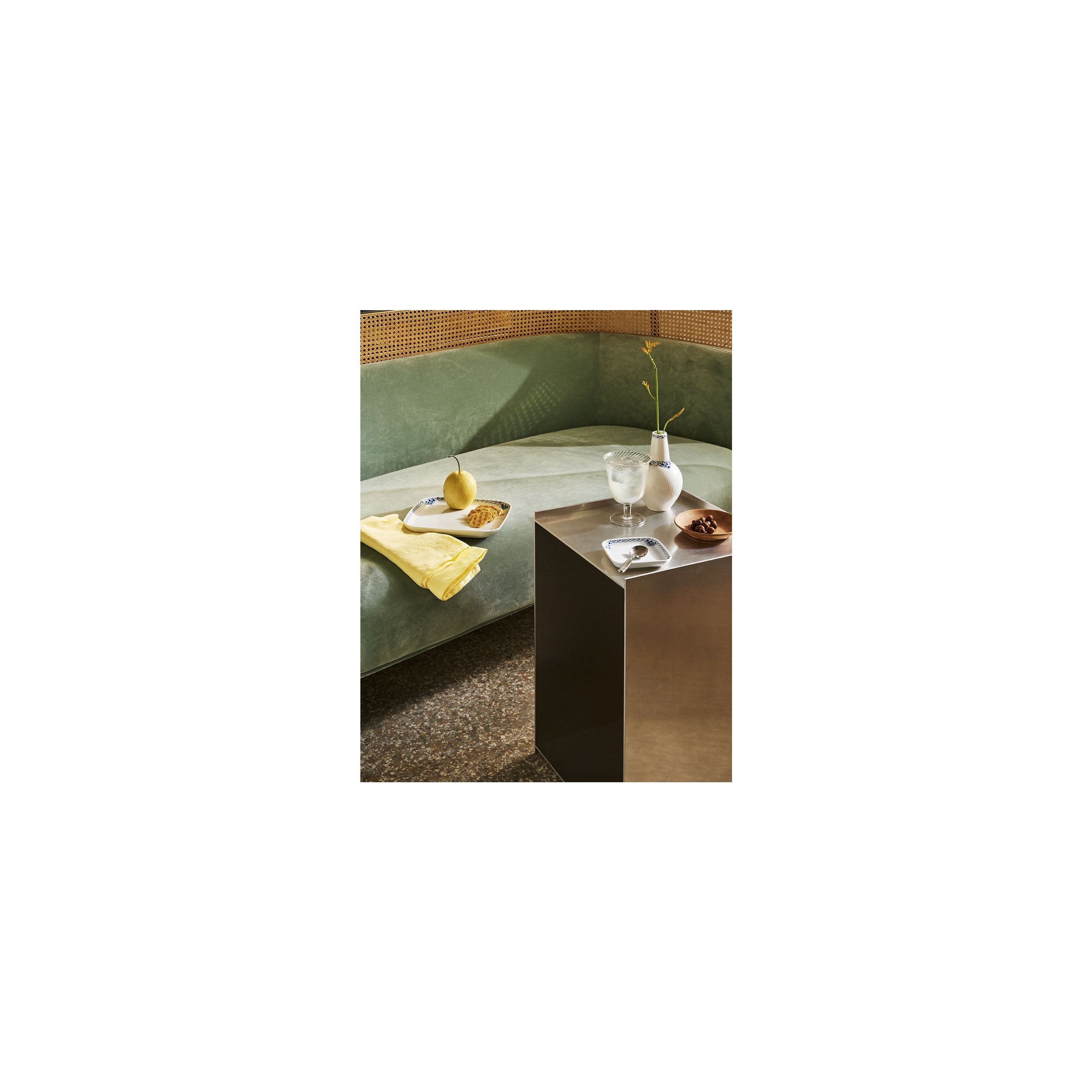[product_category]-Royal Copenhagen Princess Square Plate 10 Cm-Royal Copenhagen-5705140742500-1066924-ROY-2