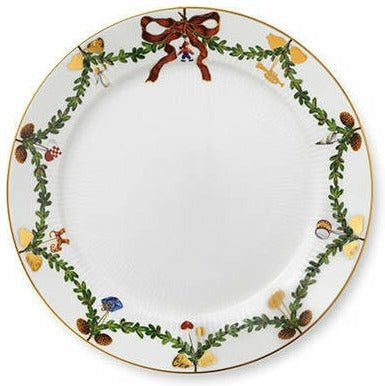[product_category]-Royal Copenhagen Star Fluted Christmas Plate, 27cm-Royal Copenhagen-5705140138013-1017457-ROY-1