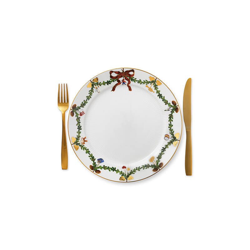 [product_category]-Royal Copenhagen Star Fluted Christmas Plate, 27cm-Royal Copenhagen-5705140138013-1017457-ROY-2
