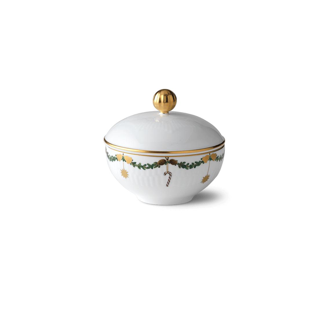 [product_category]-Royal Copenhagen Star Fluted Christmas Sugar Bowl-Royal Copenhagen-5705140729624-1021103-ROY-2