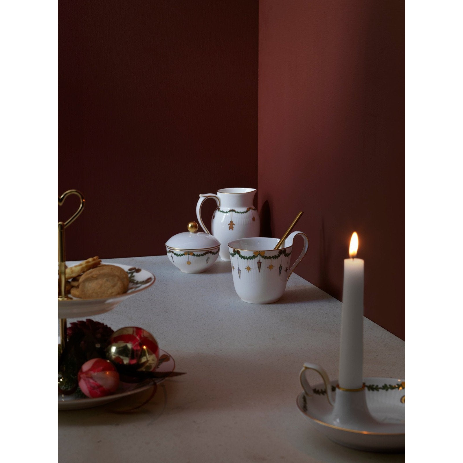 [product_category]-Royal Copenhagen Star Fluted Christmas Sugar Bowl-Royal Copenhagen-5705140729624-1021103-ROY-6