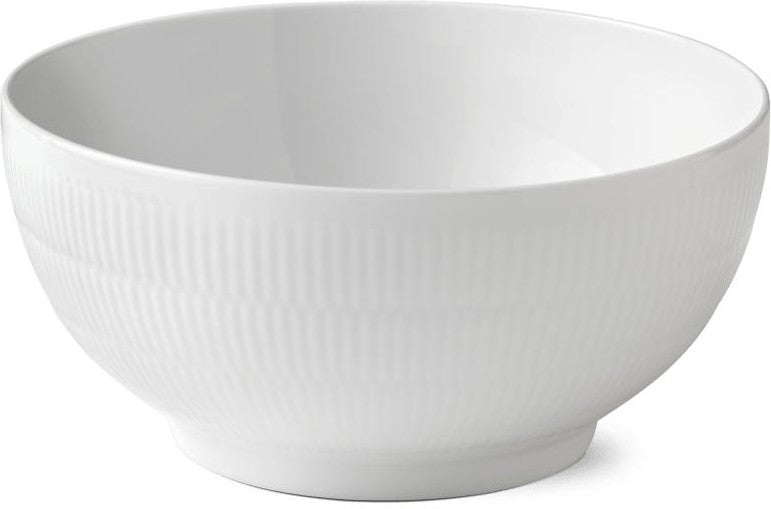 [product_category]-Royal Copenhagen White Fluted Bowl, 310cl-Royal Copenhagen-5705140683216-1017399-ROY-1