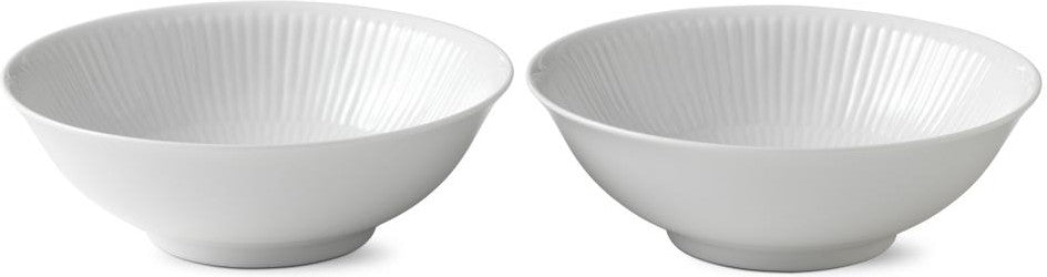 [product_category]-Royal Copenhagen White Fluted Bowl 35cl, 2pcs.-Royal Copenhagen-5705140701781-1017378-ROY-1