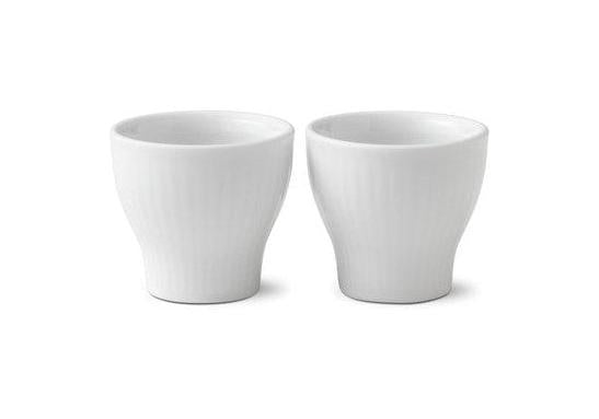 [product_category]-Royal Copenhagen White Fluted Egg Cup, 2pcs-Royal Copenhagen-5705140710028-1016942-ROY-1