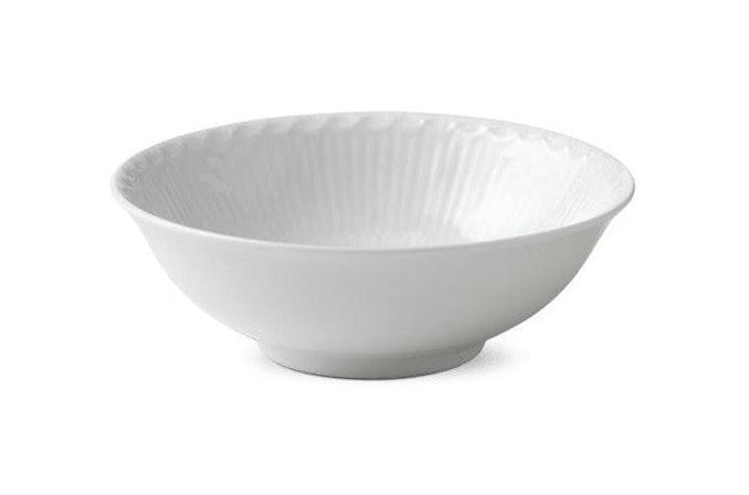 [product_category]-Royal Copenhagen White Fluted Half Lace Bowl, 35cl-Royal Copenhagen-5705140175629-1017288-ROY-1