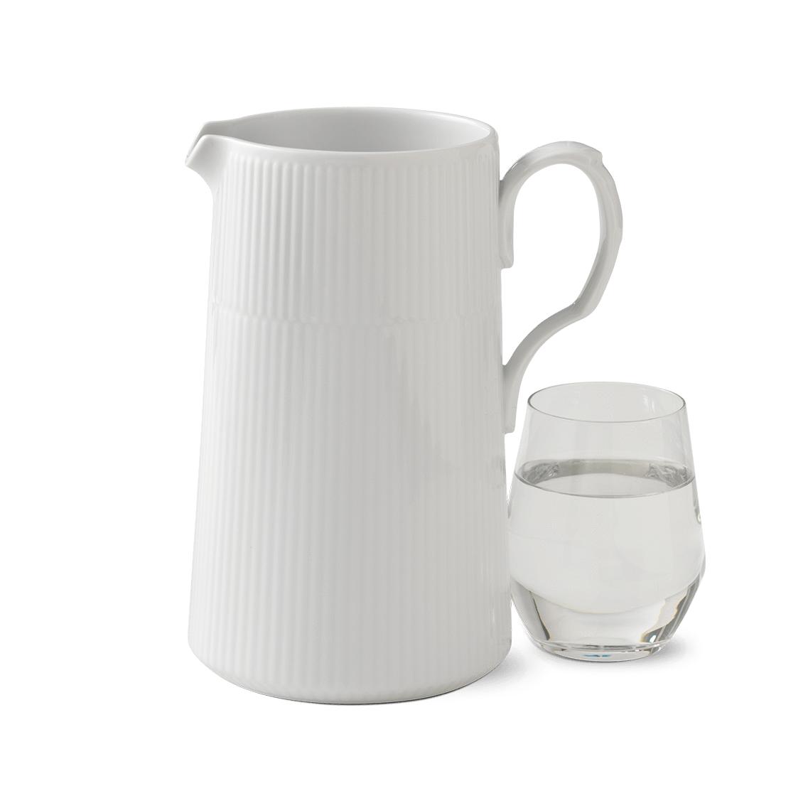 [product_category]-Royal Copenhagen White Fluted Jug, 1,5l-Royal Copenhagen-5705140729143-1020511-ROY-2