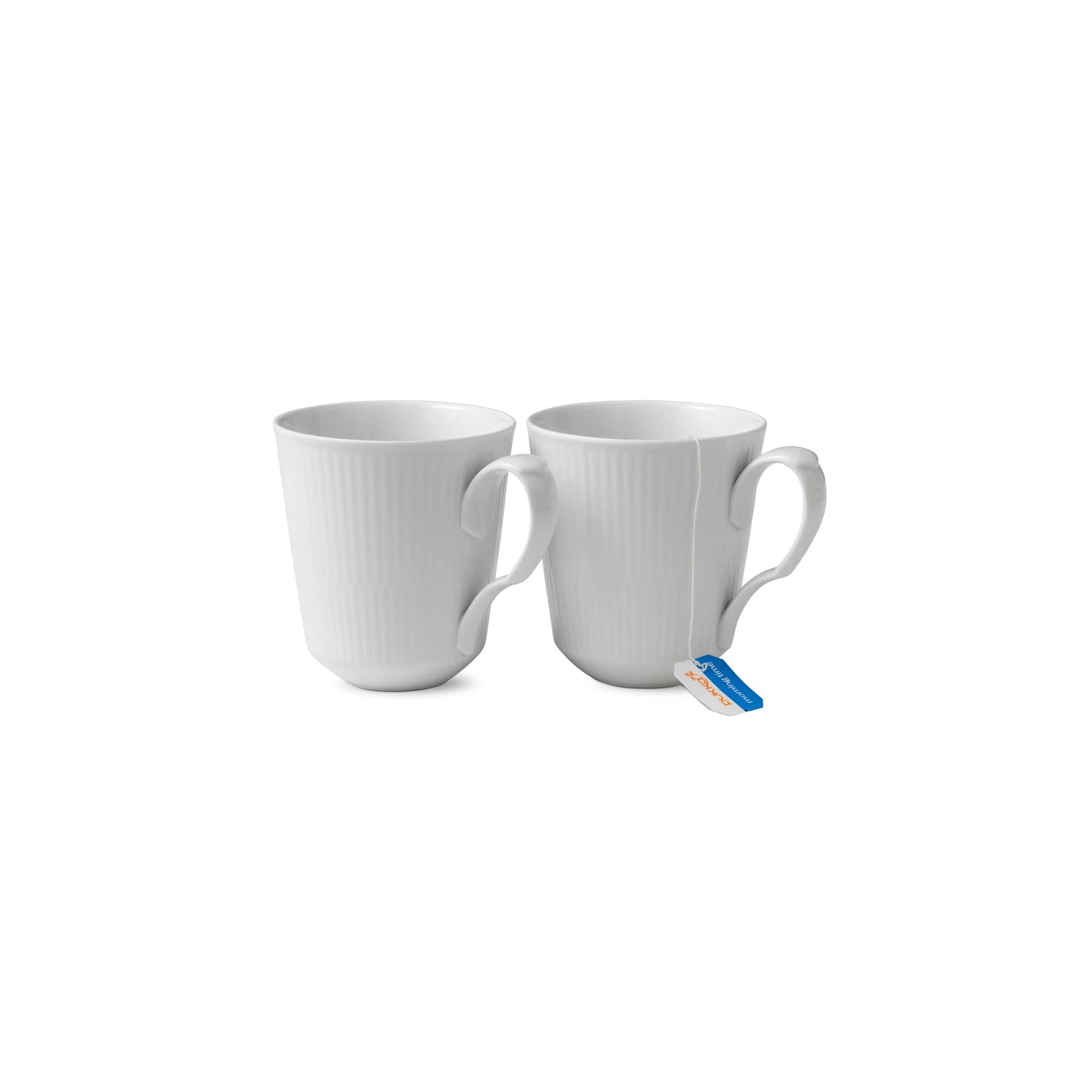 [product_category]-Royal Copenhagen White Fluted Mug 37cl, 2pcs.-Royal Copenhagen-5705140709404-1016918-ROY-2