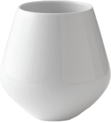 [product_category]-Royal Copenhagen White Fluted Vase, 15cm-Royal Copenhagen-5705140729150-1020512-ROY-1