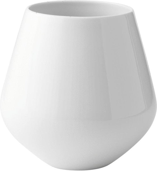 [product_category]-Royal Copenhagen White Fluted Vase, 20,5cm-Royal Copenhagen-5705140730026-1023872-ROY-1