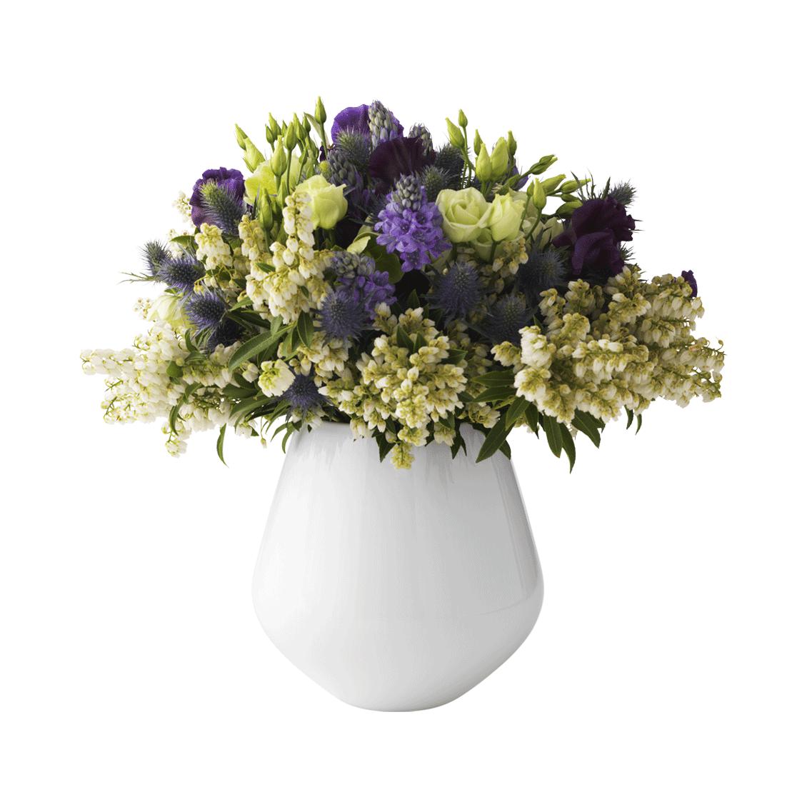 [product_category]-Royal Copenhagen White Fluted Vase, 20,5cm-Royal Copenhagen-5705140730026-1023872-ROY-2