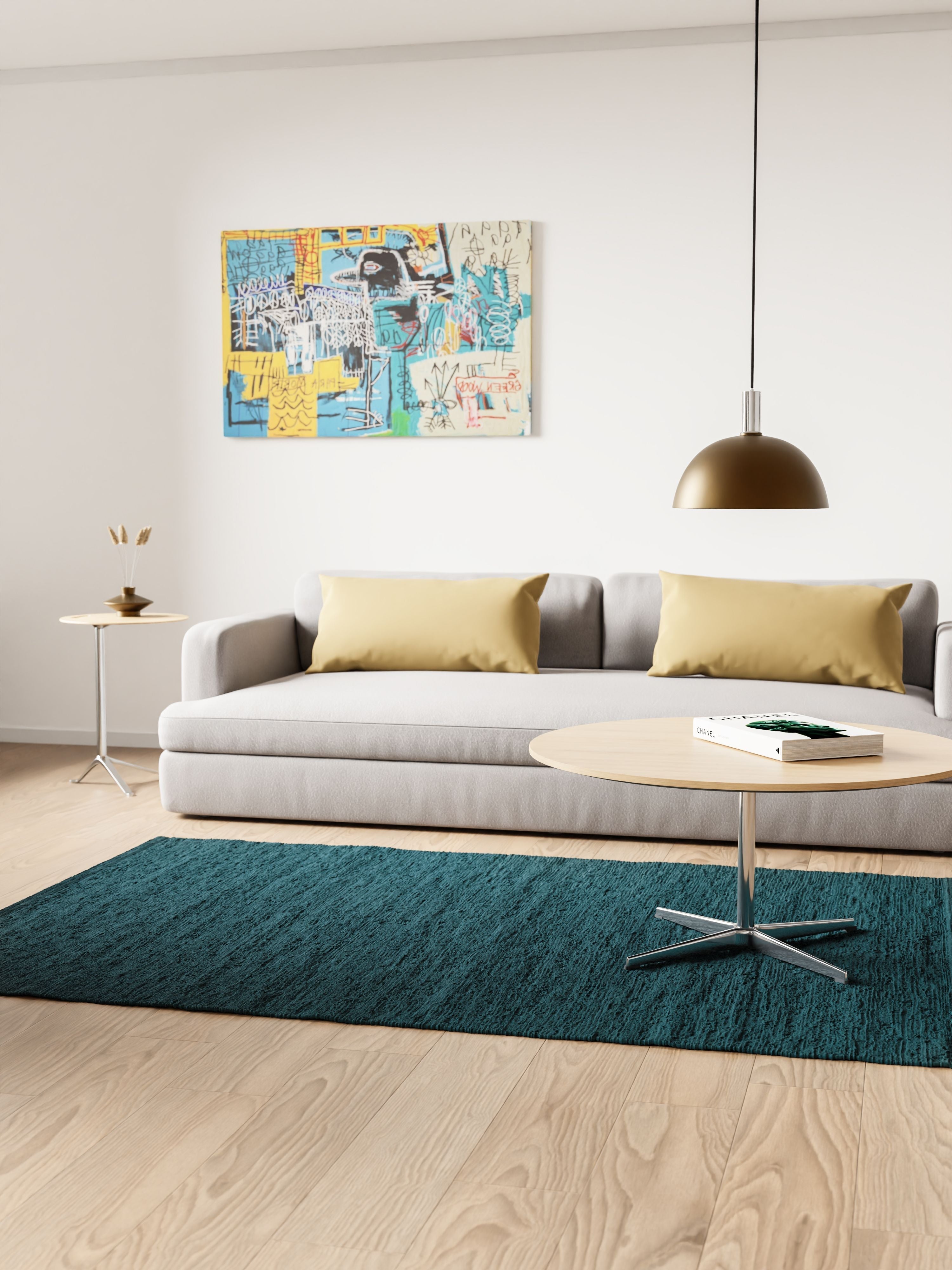 [product_category]-Rug Solid Cotton Rug 75 X 200 Cm, Kerosene-Rug Solid-5711655203191-20319-RUG-3
