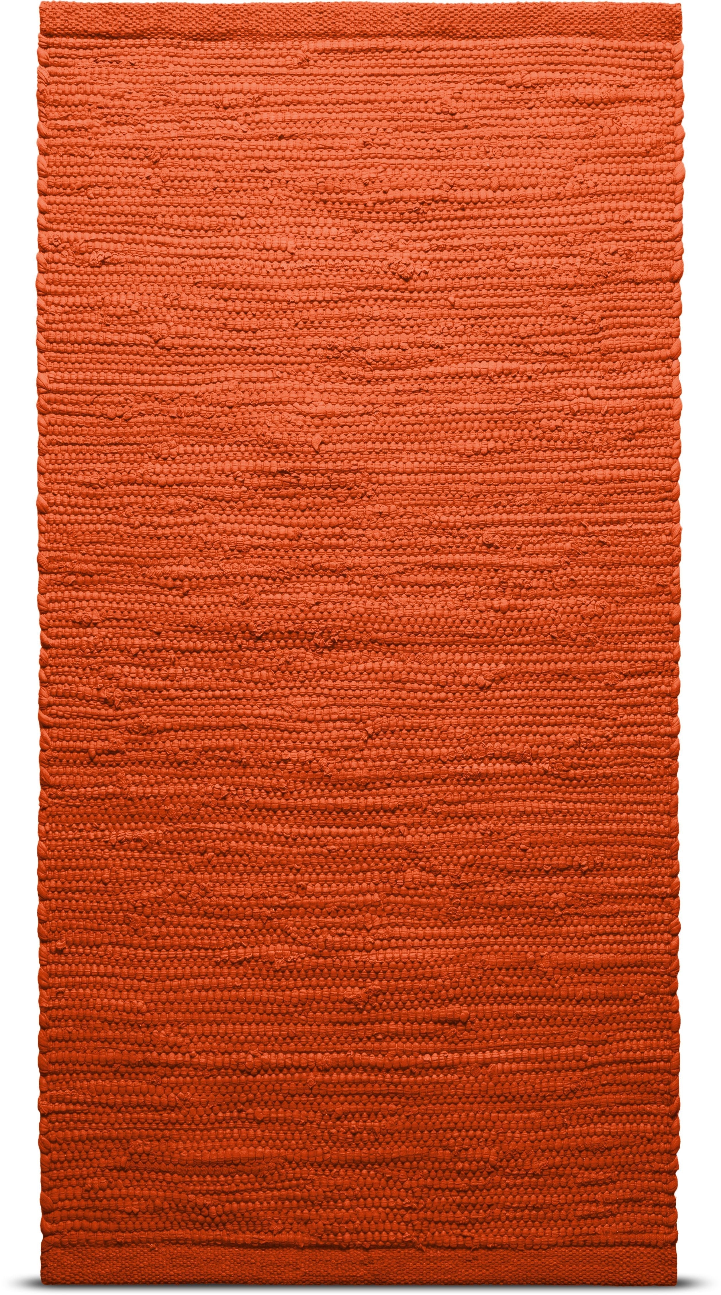 [product_category]-Rug Solid Cotton Rug 75 X 200 Cm, Solar Orange-Rug Solid-5711655203399-20339-RUG-1