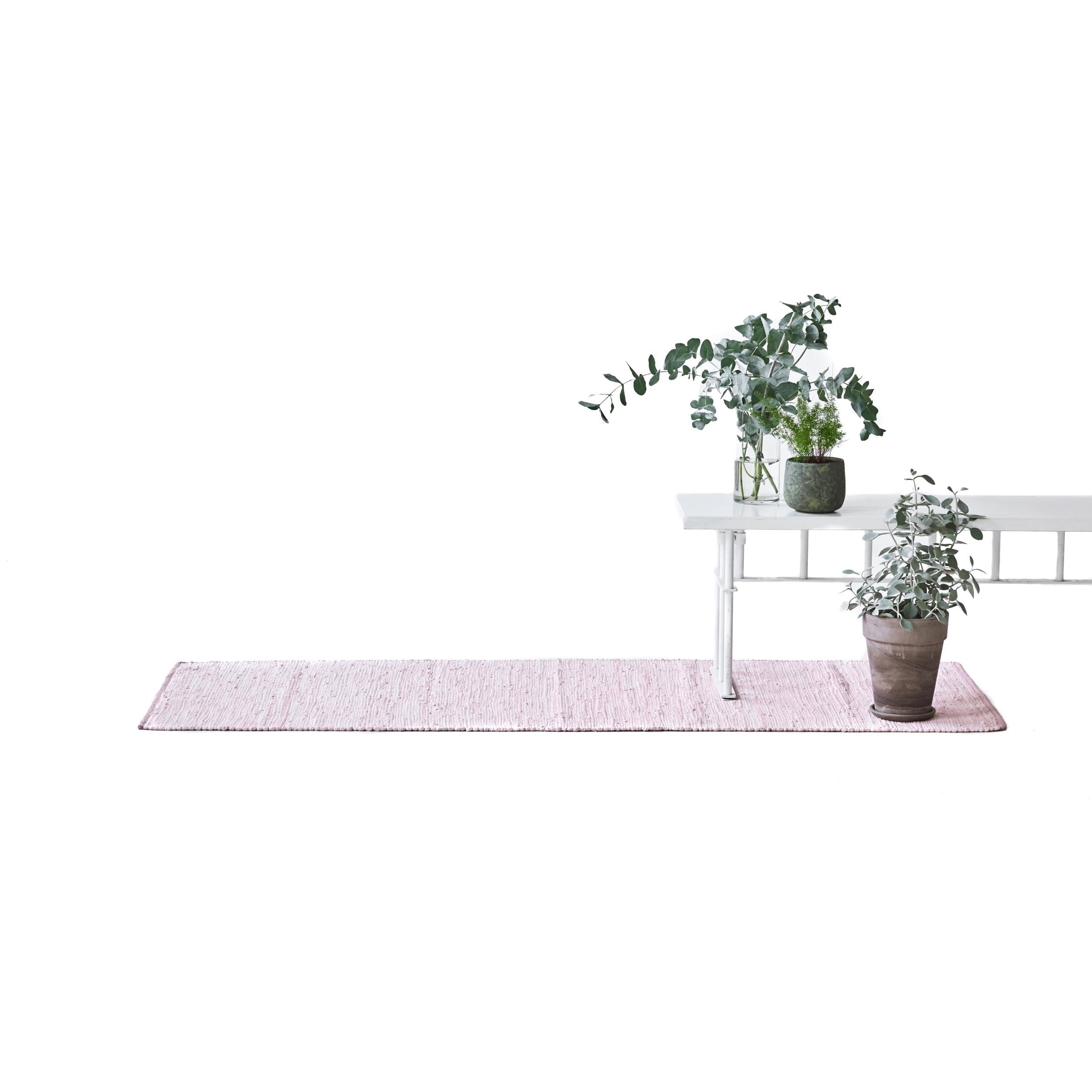 [product_category]-Rug Solid Cotton Rug Misty Rose, 75 X 200 Cm-Rug Solid-5711655203184-20318-RUG-2