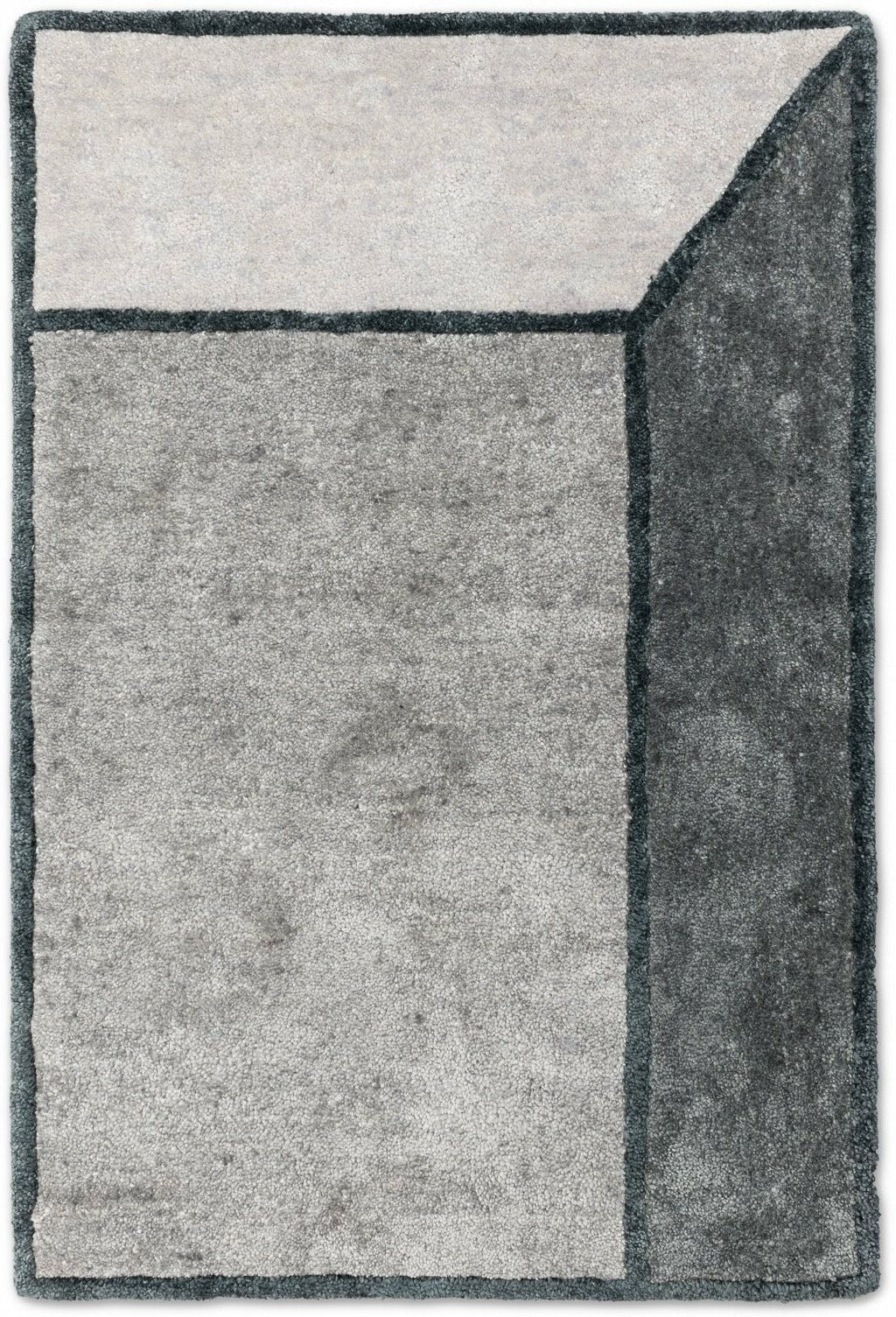 [product_category]-Rug Solid Illusion Rug Grey, 140 X 200 Cm-Rug Solid-5711655707835-70783-RUG-1