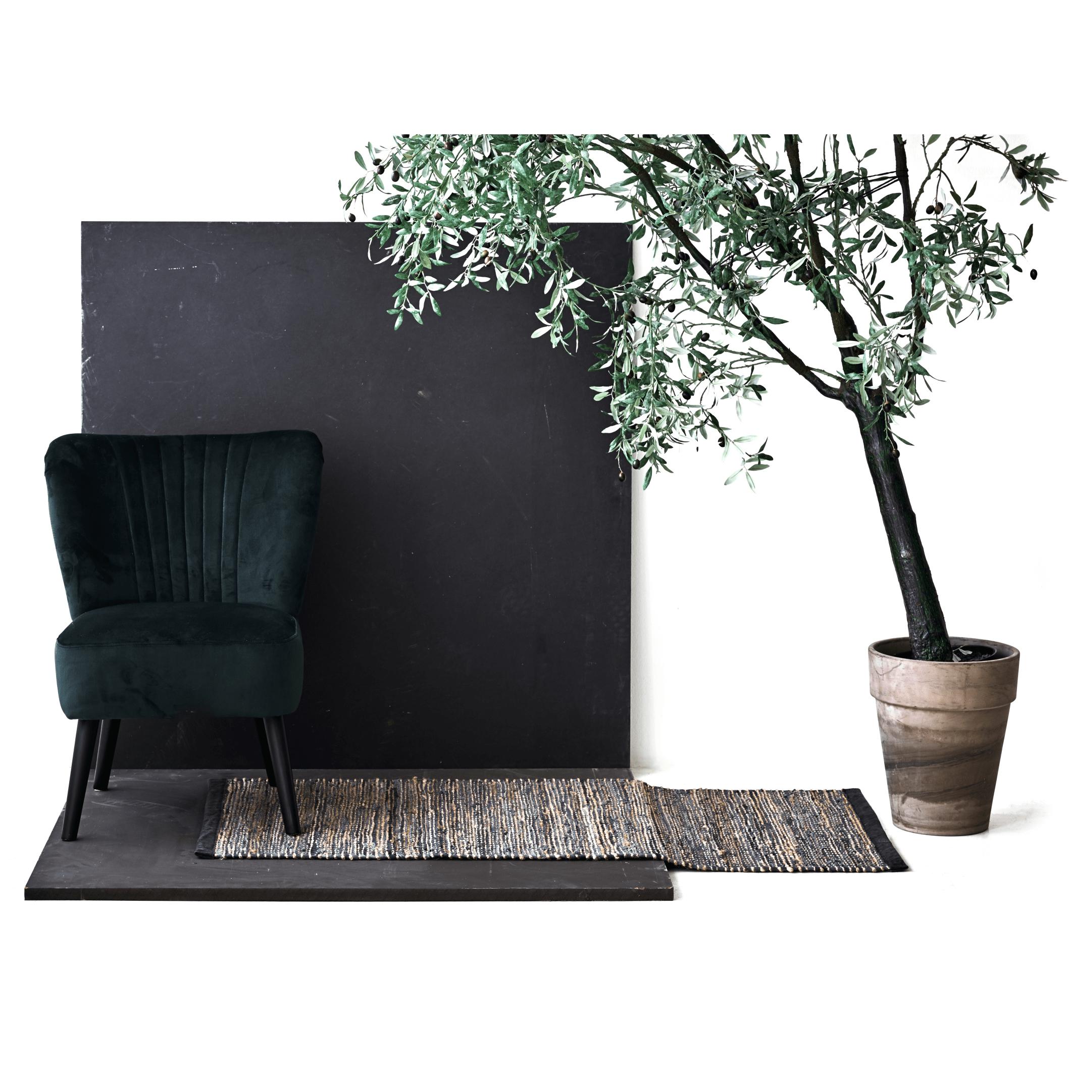[product_category]-Rug Solid Jute Rug Graphite, 75 X 200 Cm-Rug Solid-5711655103095-10309-RUG-EXPIRED-3