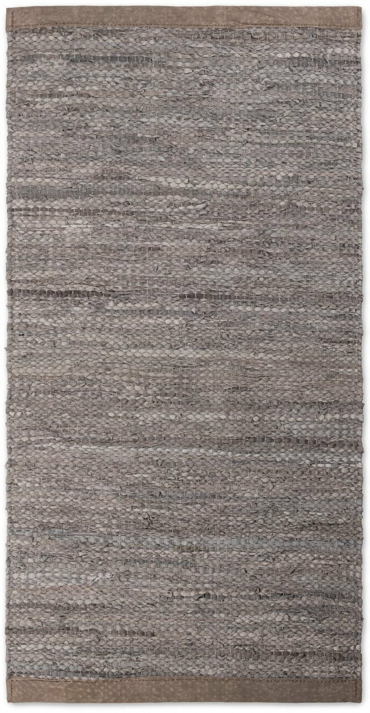 Koberec pevné kožené kobercové dřevo, 60 x 90 cm
