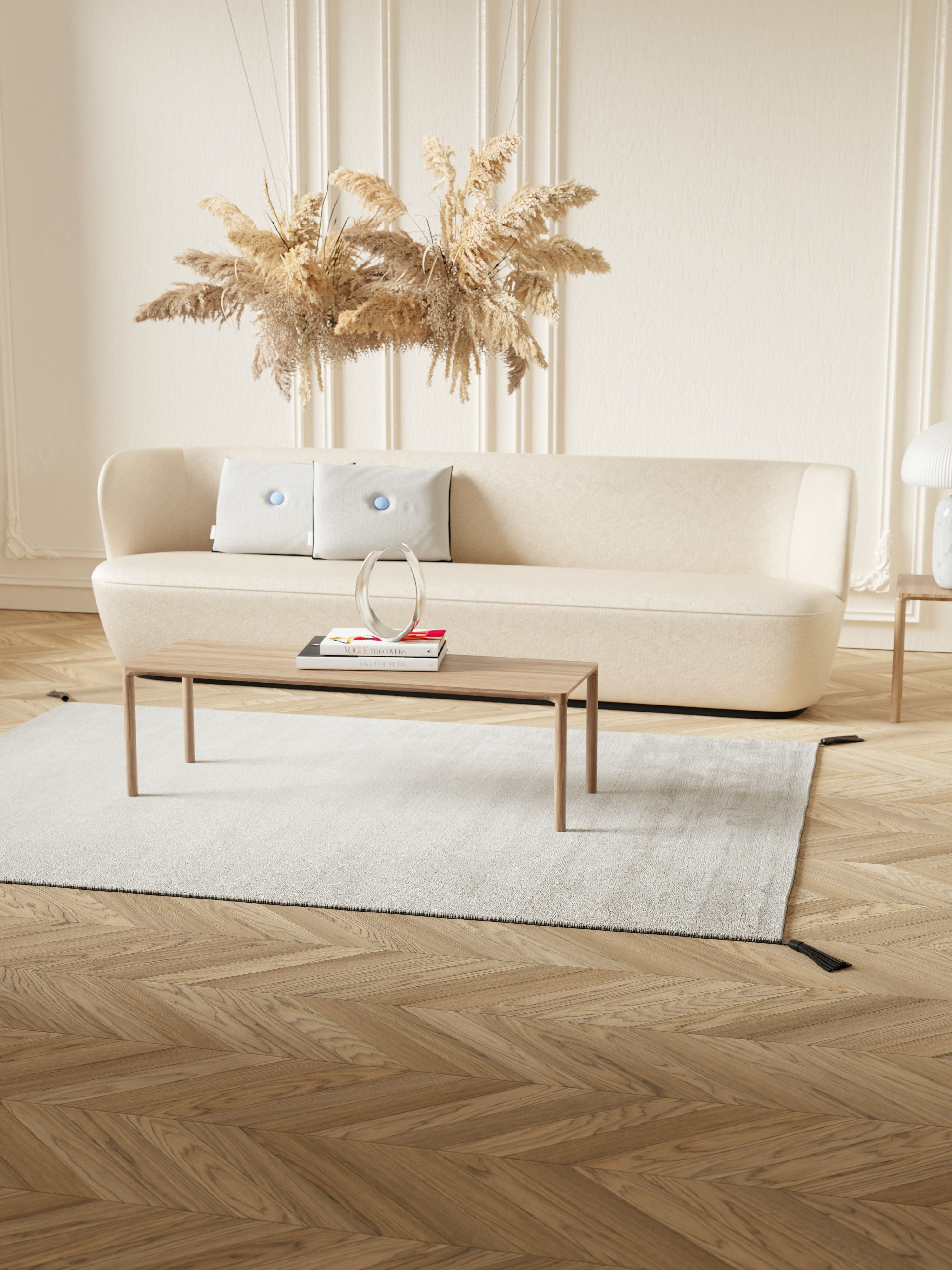 [product_category]-Rug Solid Nord Wool Rug 170 X 240 Cm, Arctic-Rug Solid-5711655619909-61990-RUG-9