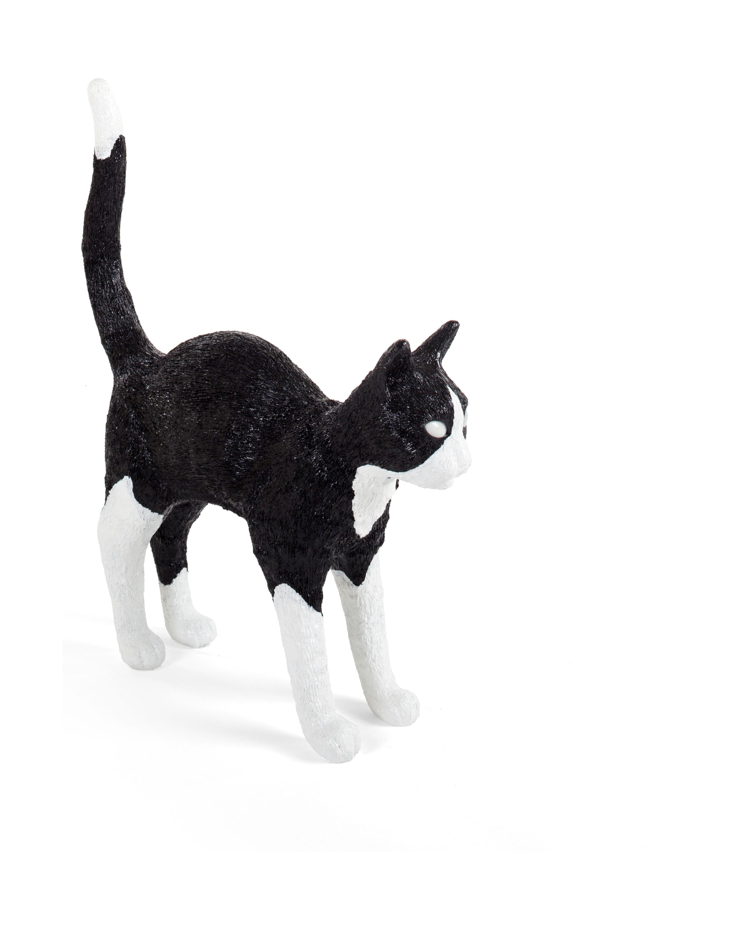 [product_category]-Seletti Jobby The Cat Lamp, Black/White-Seletti-8008215150420-15042-SEL-1