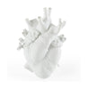 Seletti Love in Bloom Vase, bílá
