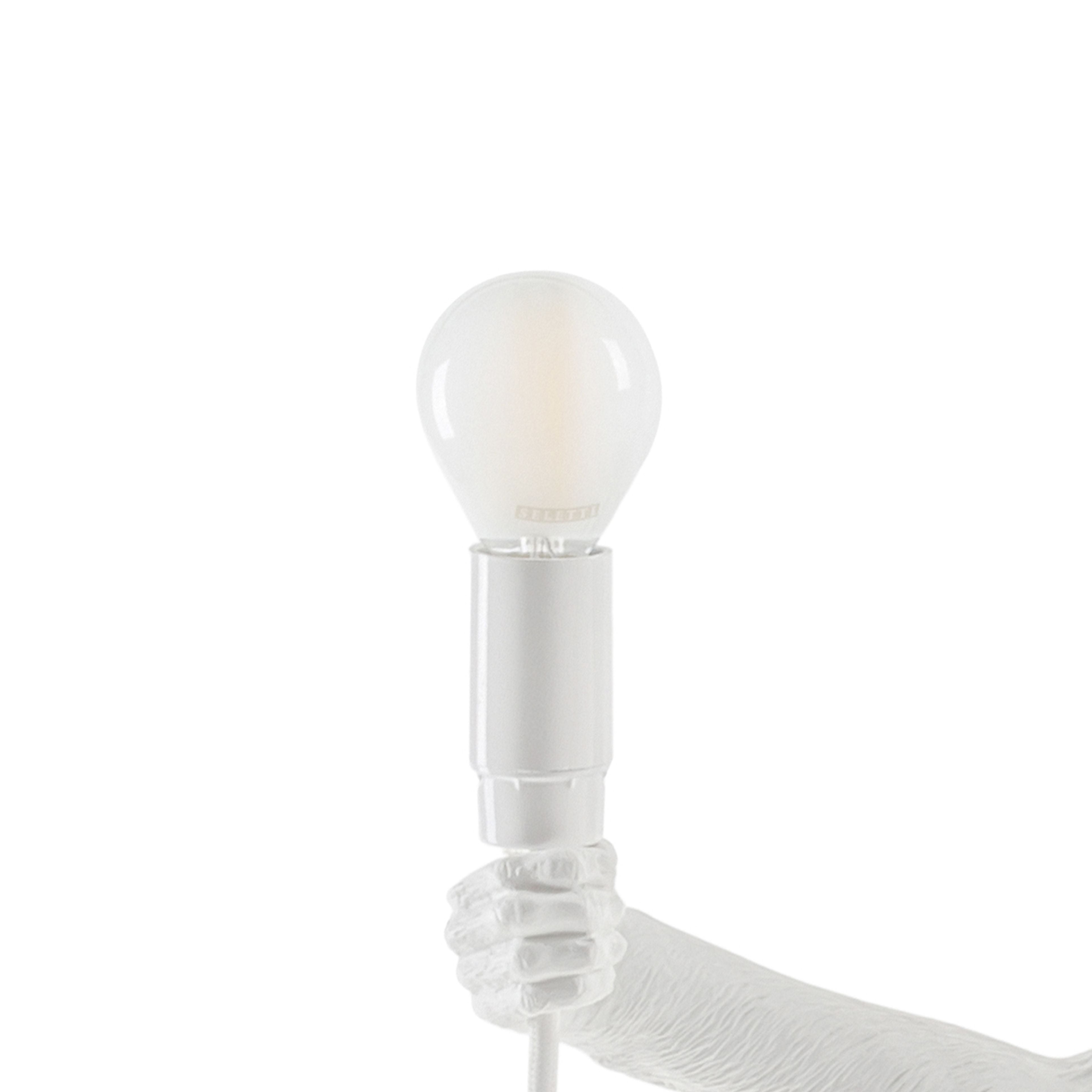 [product_category]-Seletti Monkey Indoor Lamp White, Sitting-Seletti-8008215148823-14882-SEL-6