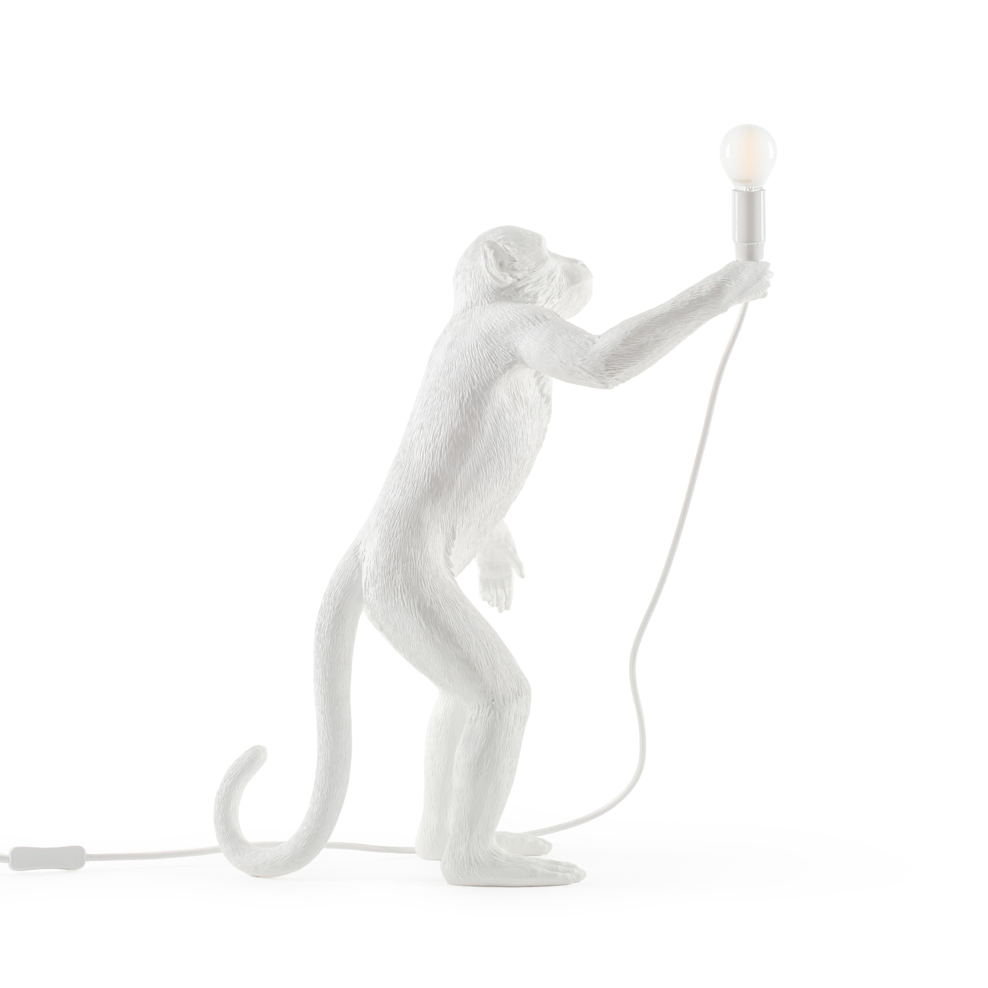 [product_category]-Seletti Monkey Indoor Lamp White, Standing-Seletti-8008215148809-14880-SEL-3