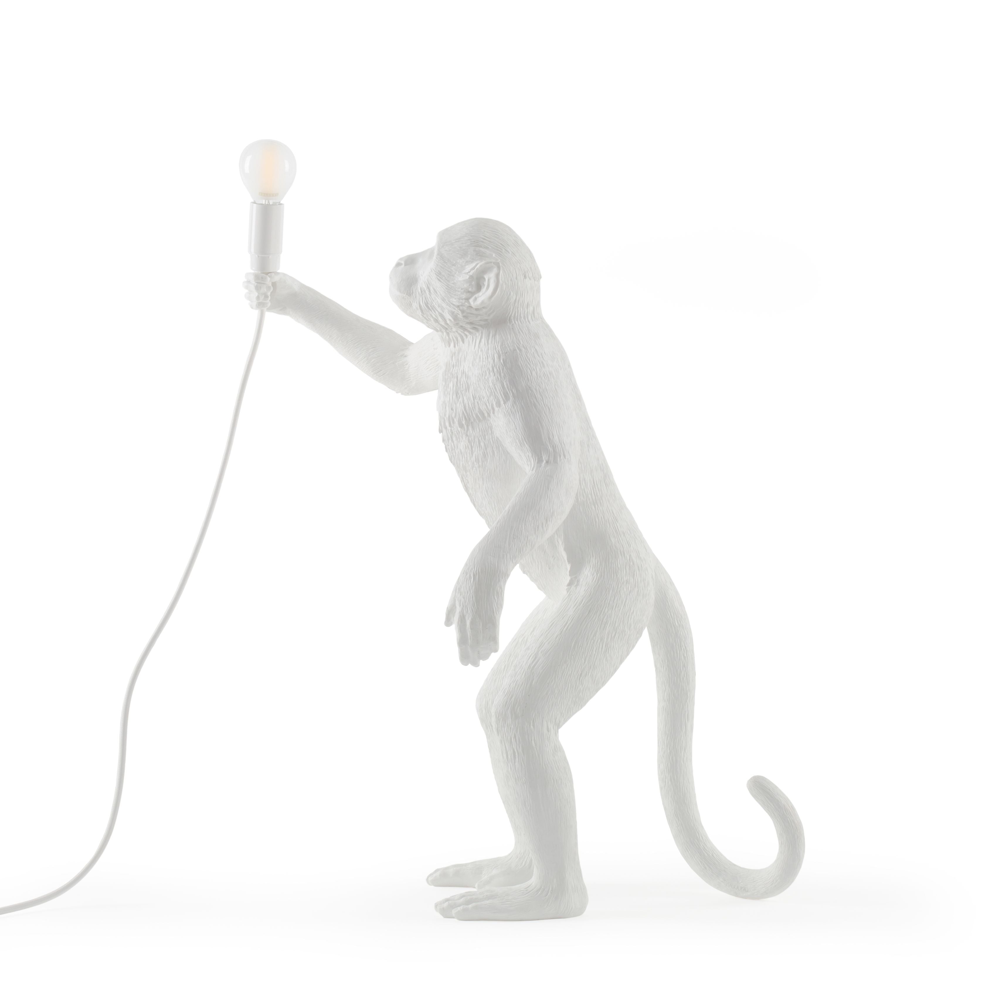 [product_category]-Seletti Monkey Indoor Lamp White, Standing-Seletti-8008215148809-14880-SEL-4