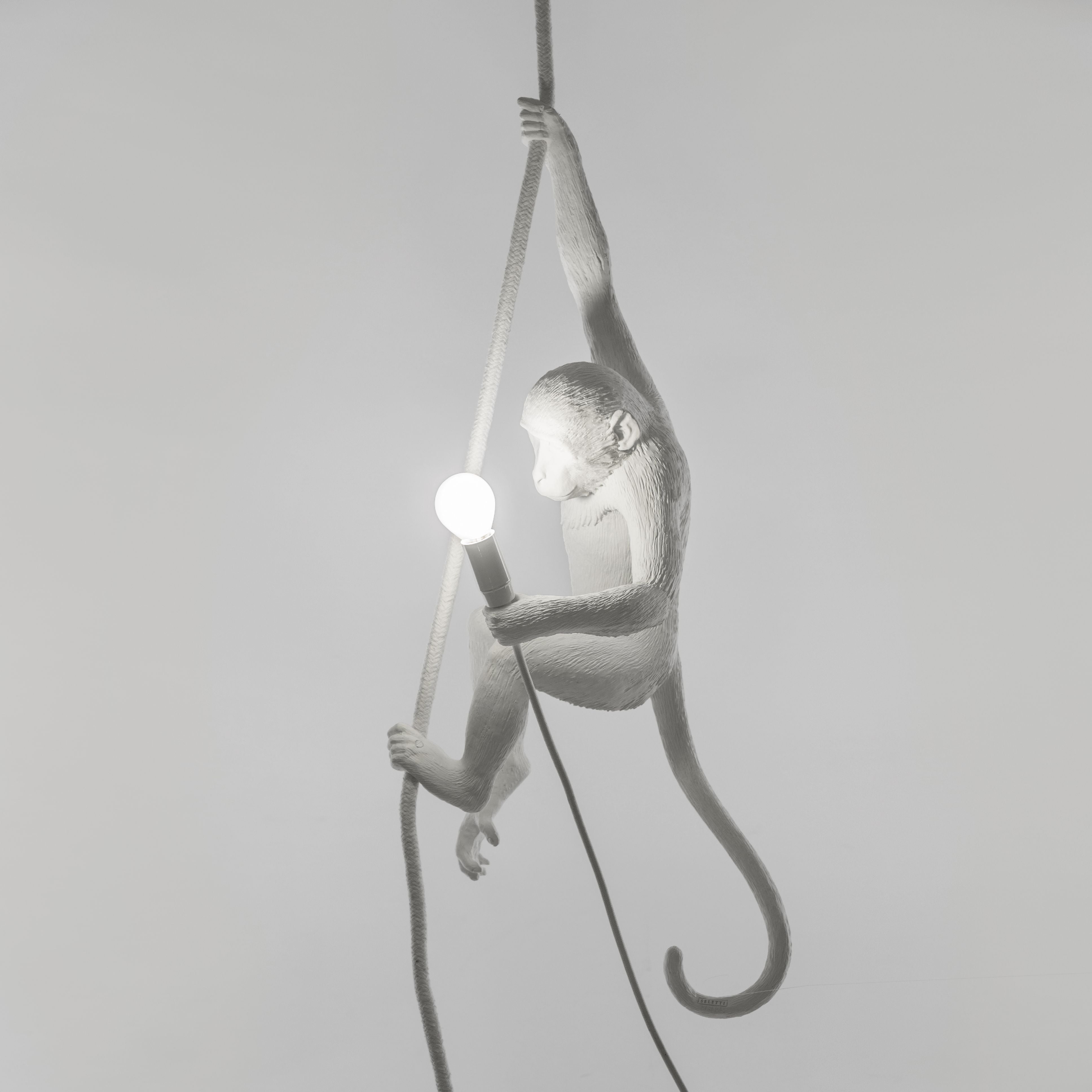[product_category]-Seletti Monkey Indoor Lamp White, With Rope-Seletti-8008215148830-14883-SEL-10