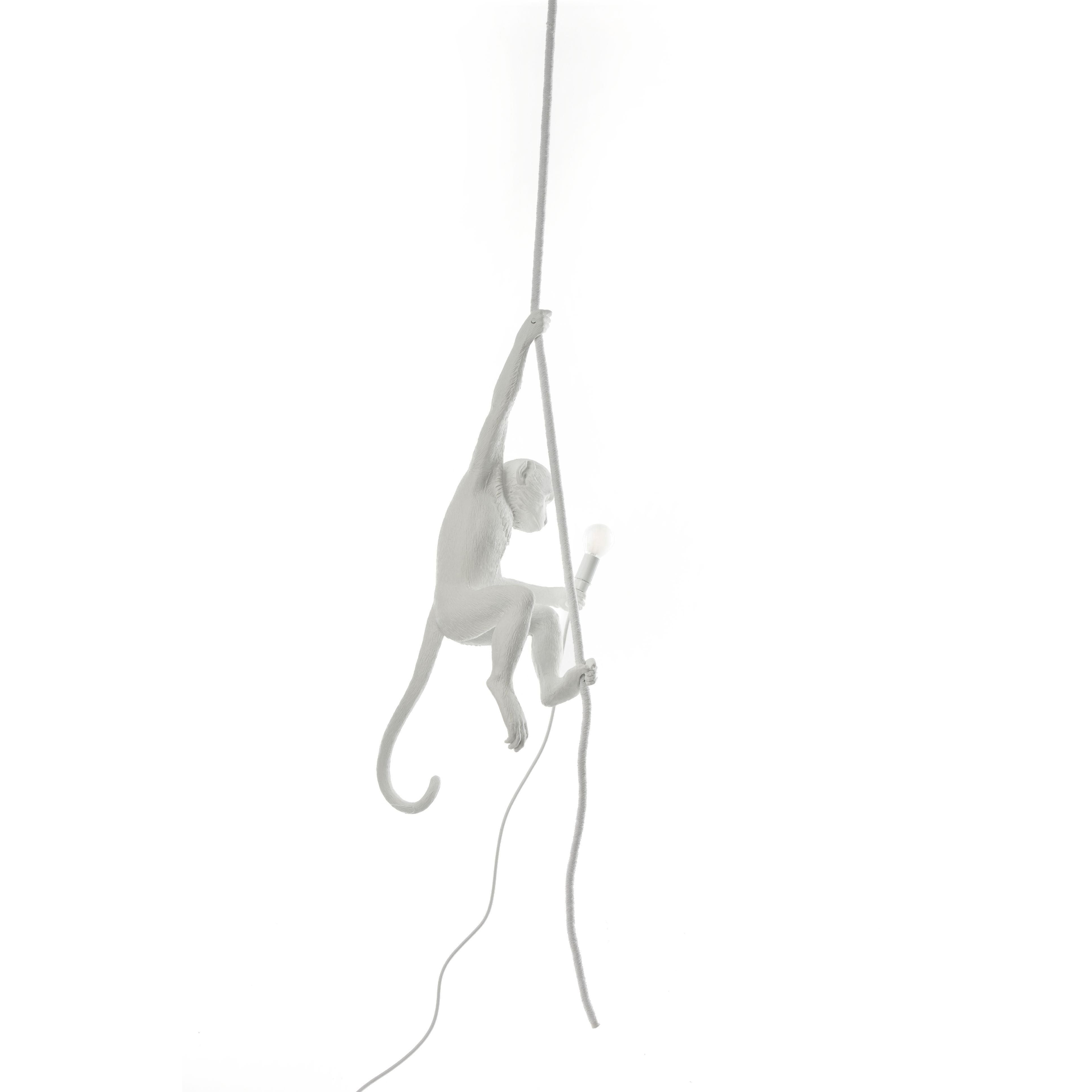 [product_category]-Seletti Monkey Indoor Lamp White, With Rope-Seletti-8008215148830-14883-SEL-2
