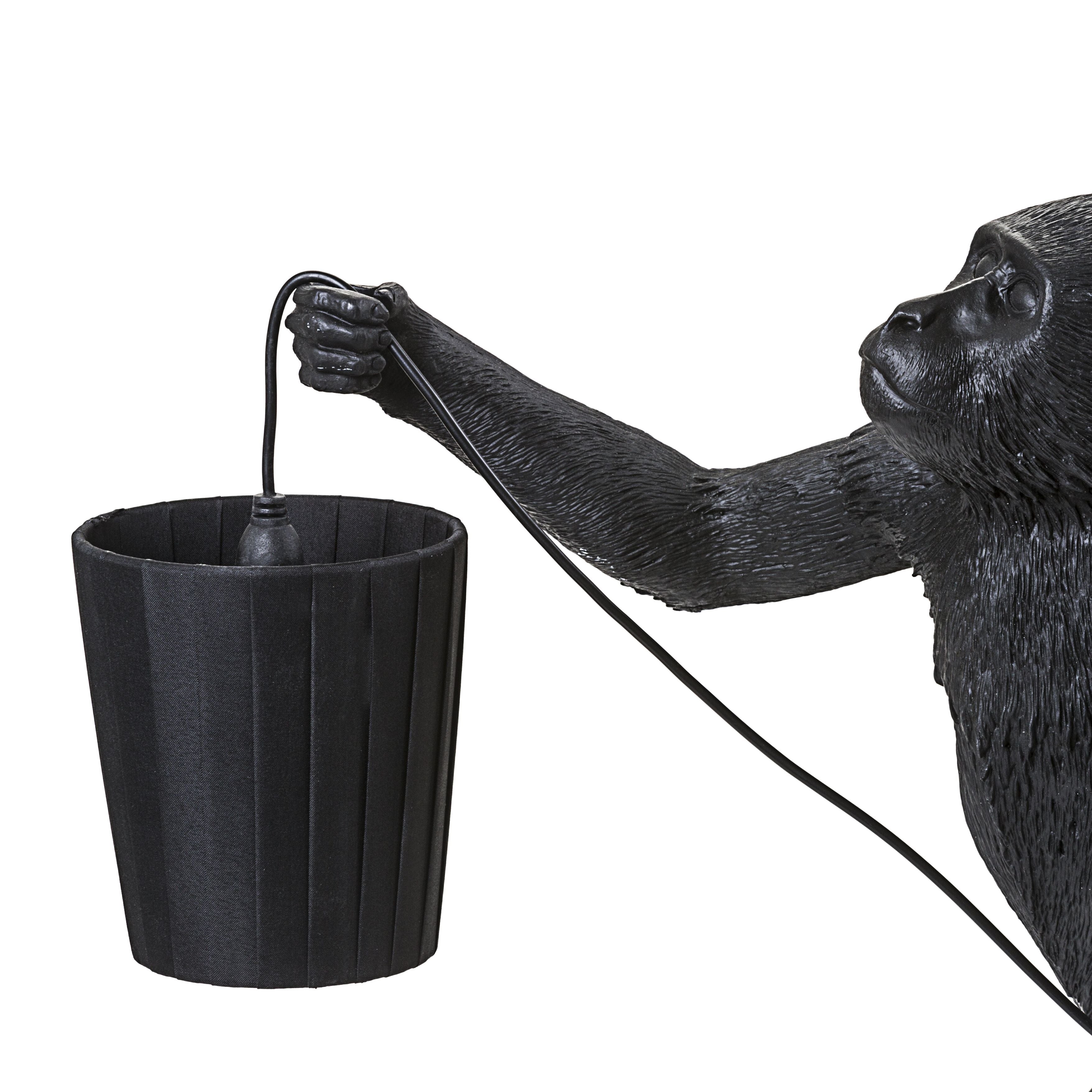 [product_category]-Seletti Monkey Lampshade, Black-Seletti-8008215149189-14918_BLK-SEL-4