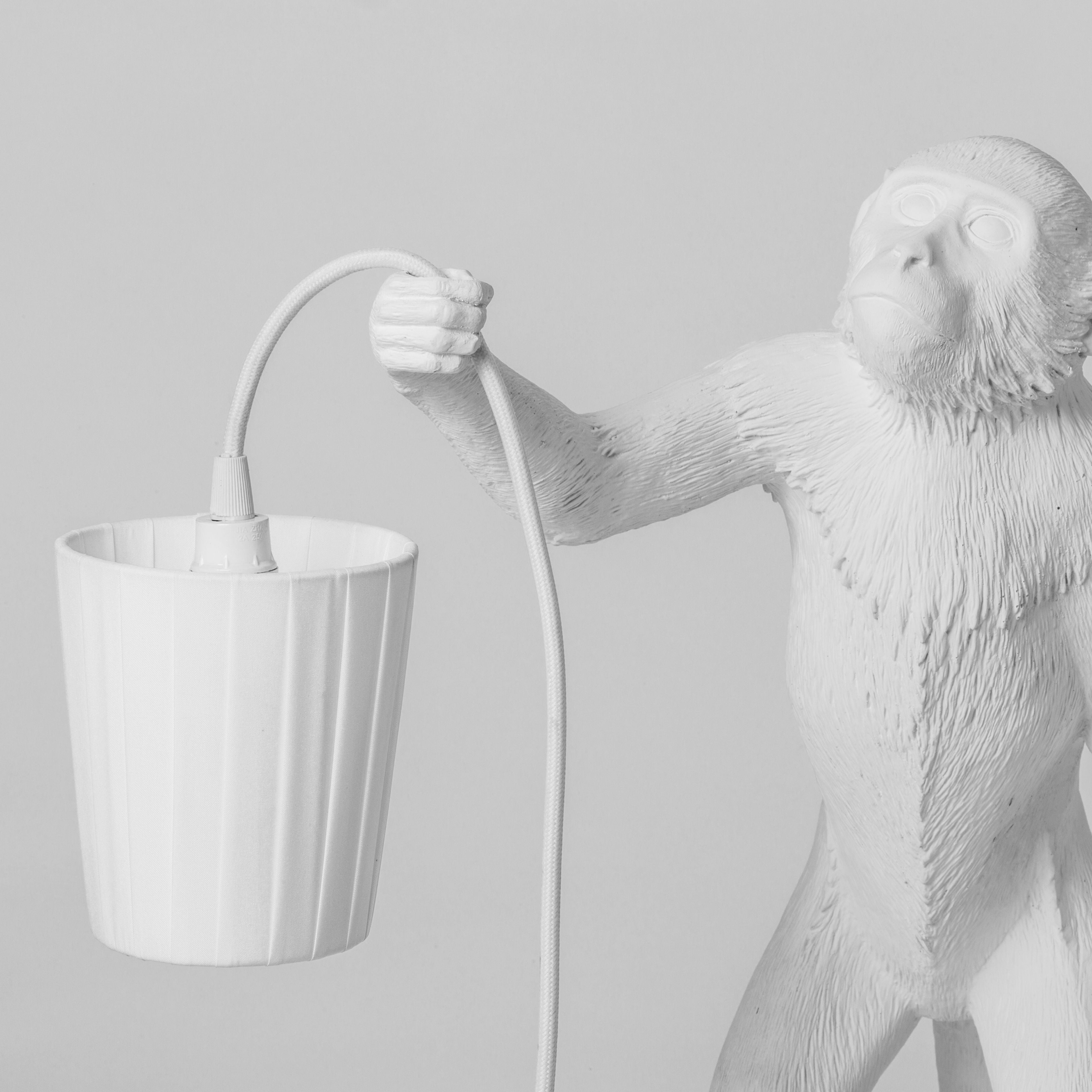 [product_category]-Seletti Monkey Lampshade, White-Seletti-8008215649184-14918_WHI-SEL-2