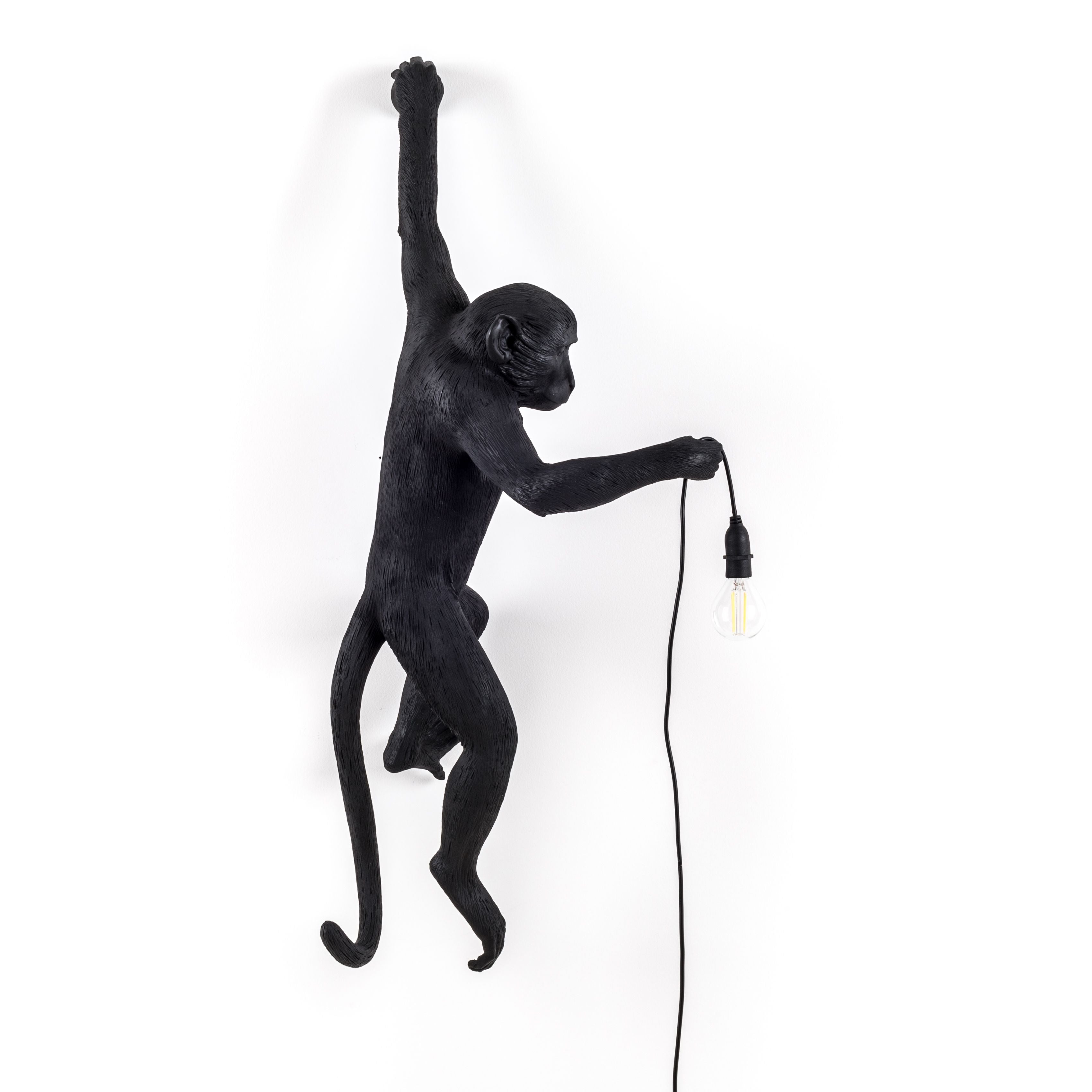 [product_category]-Seletti Monkey Outdoor Lamp Black, Hanging Left Hand-Seletti-8008215149219-14921-SEL-2