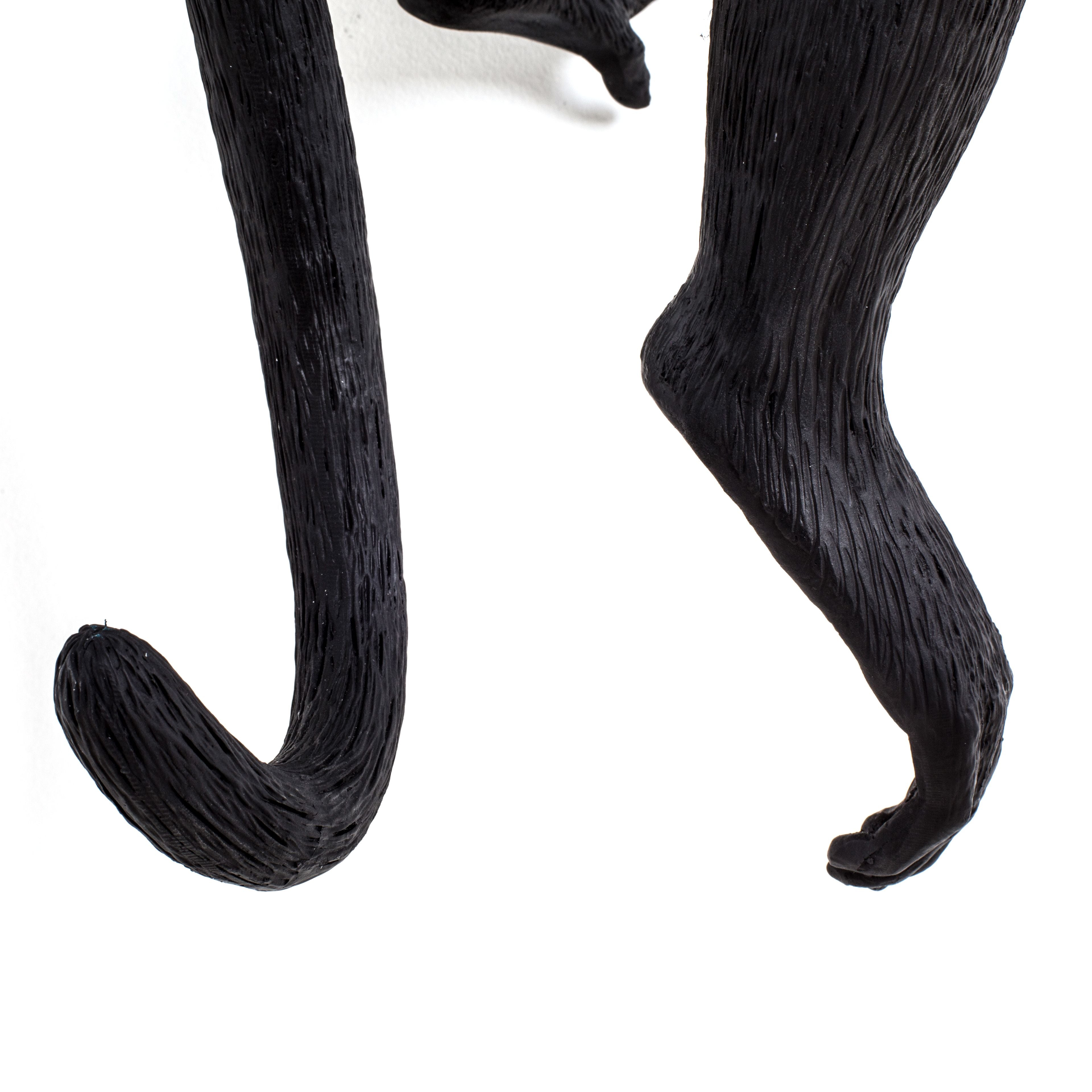 [product_category]-Seletti Monkey Outdoor Lamp Black, Hanging Left Hand-Seletti-8008215149219-14921-SEL-7