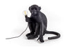  Monkey Outdoor Lamp černá sedí
