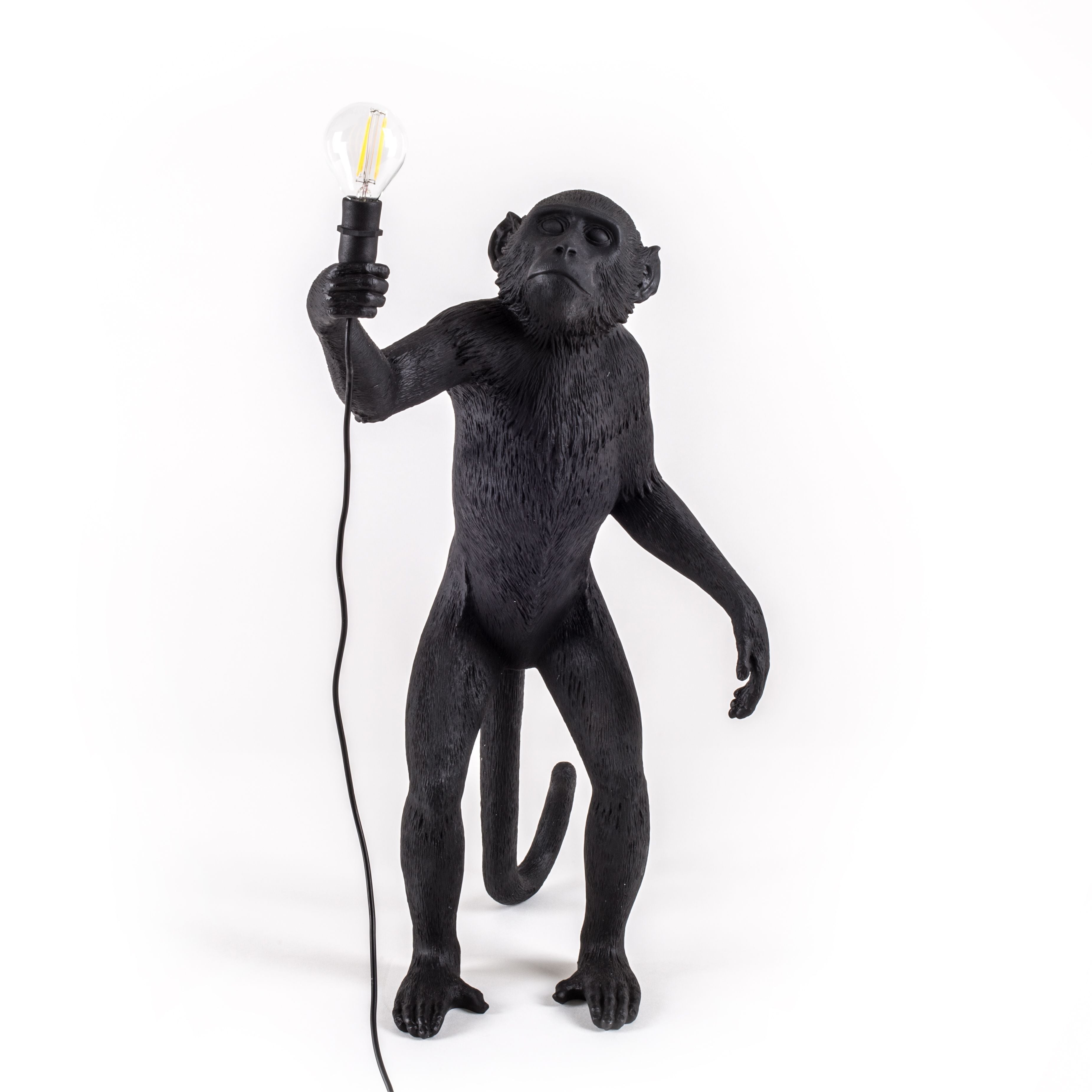 [product_category]-Seletti Monkey Outdoor Lamp Black, Standing-Seletti-8008215149202-14920-SEL-2