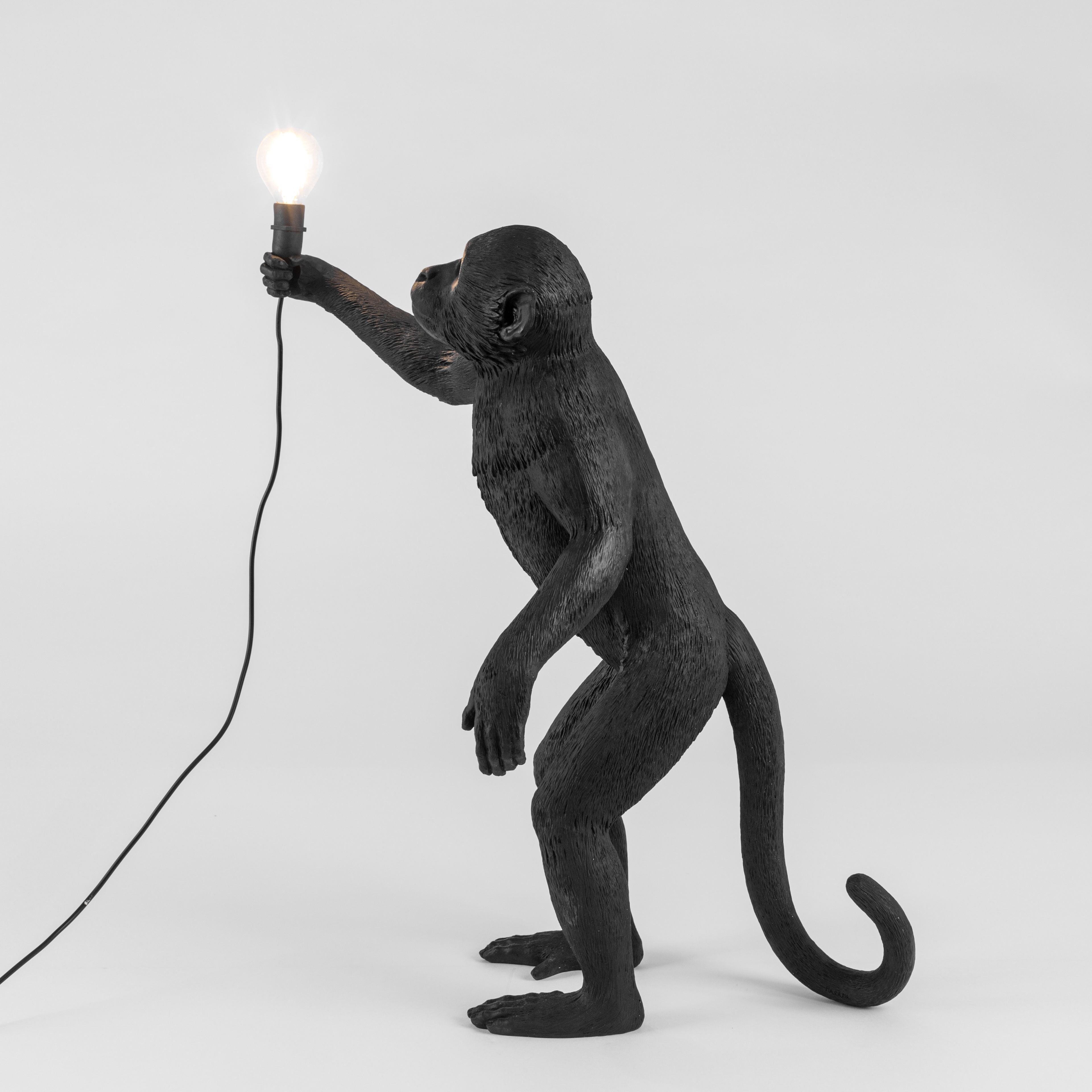 [product_category]-Seletti Monkey Outdoor Lamp Black, Standing-Seletti-8008215149202-14920-SEL-9