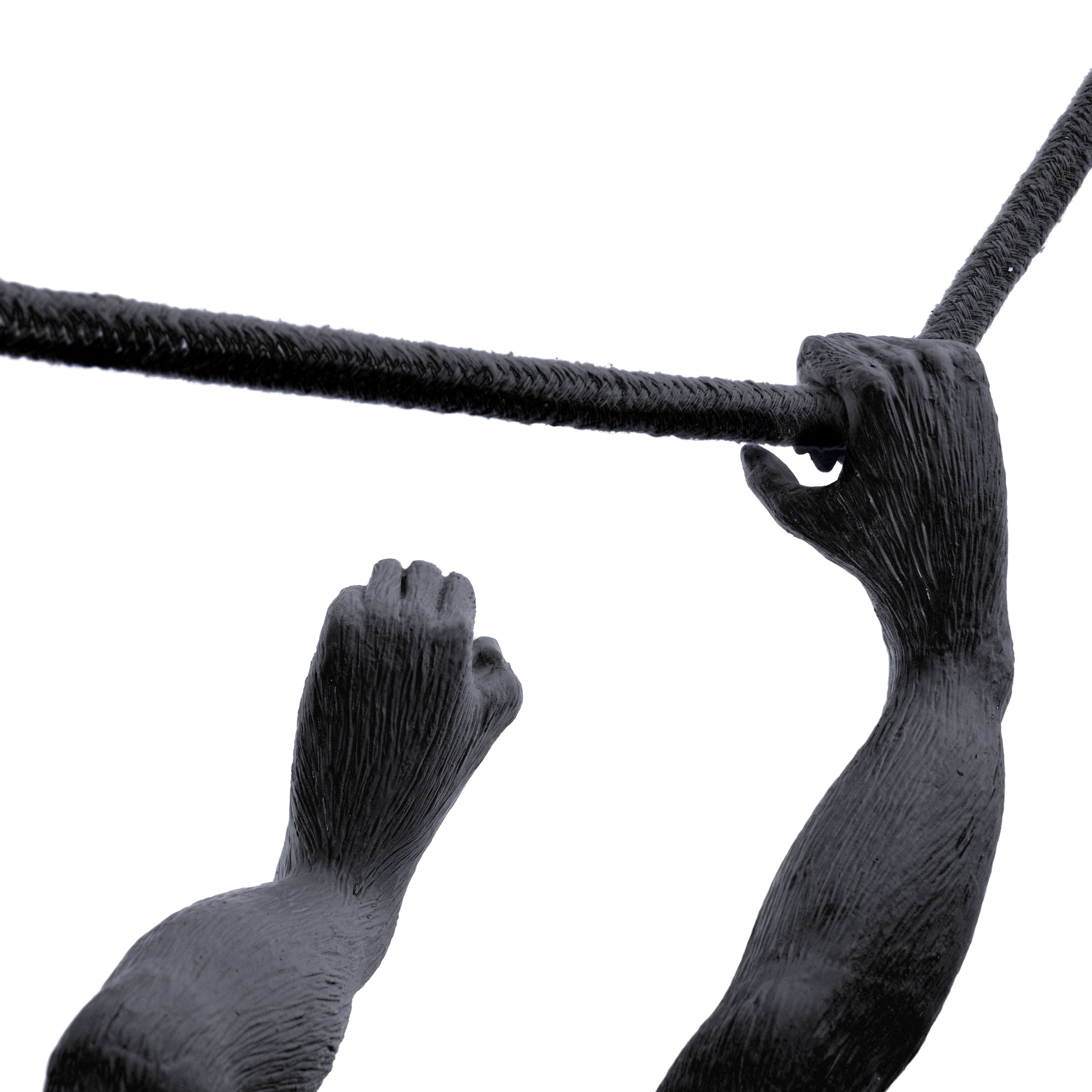 [product_category]-Seletti Monkey Outdoor Lamp Black, Swing-Seletti-8008215149165-14916-SEL-8